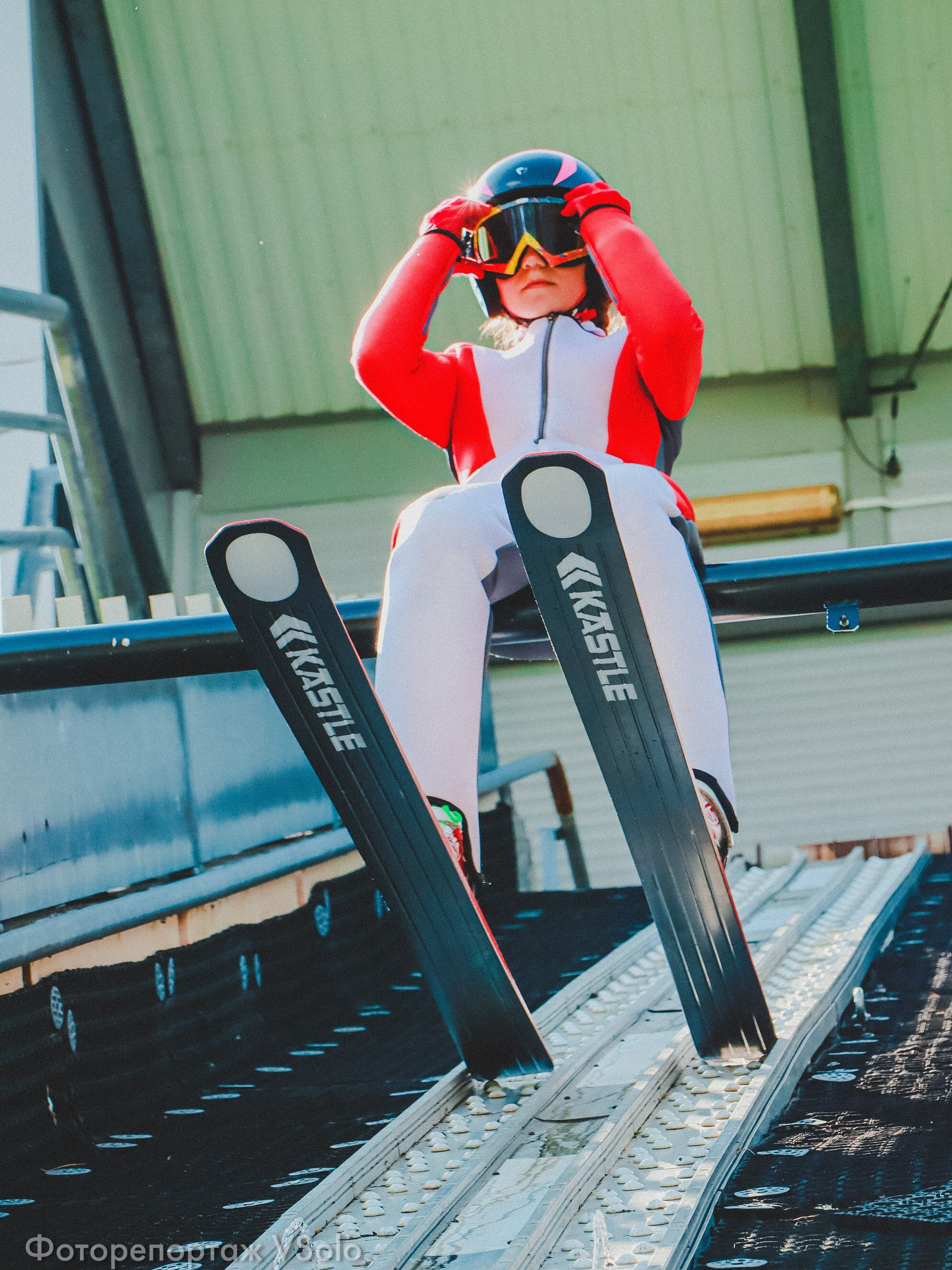 Прыжки на лыжах с трамплина. Тренировка с Олимпиониками 2025