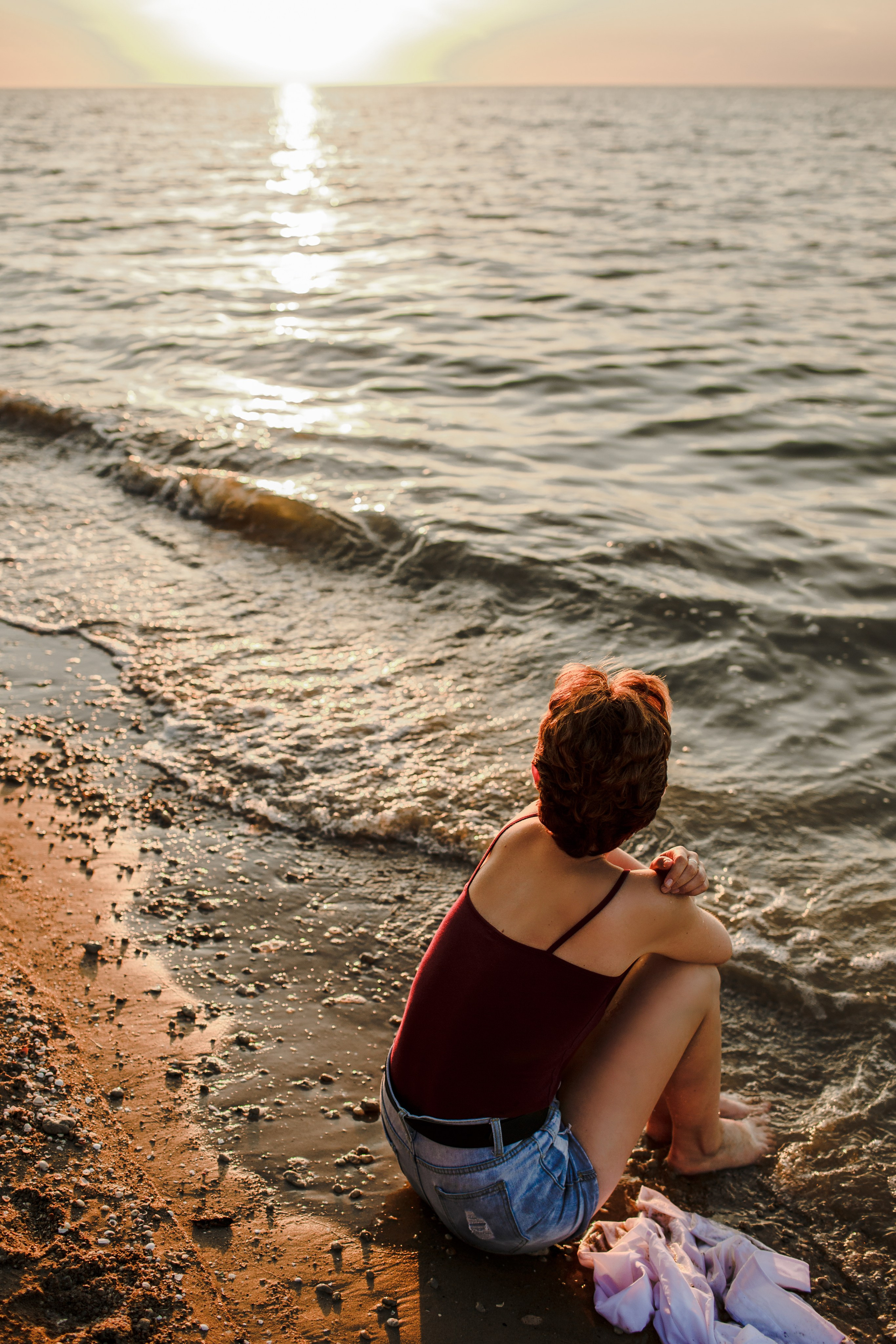 Портрет на море. Свадебный фотограф Кирилл Белый