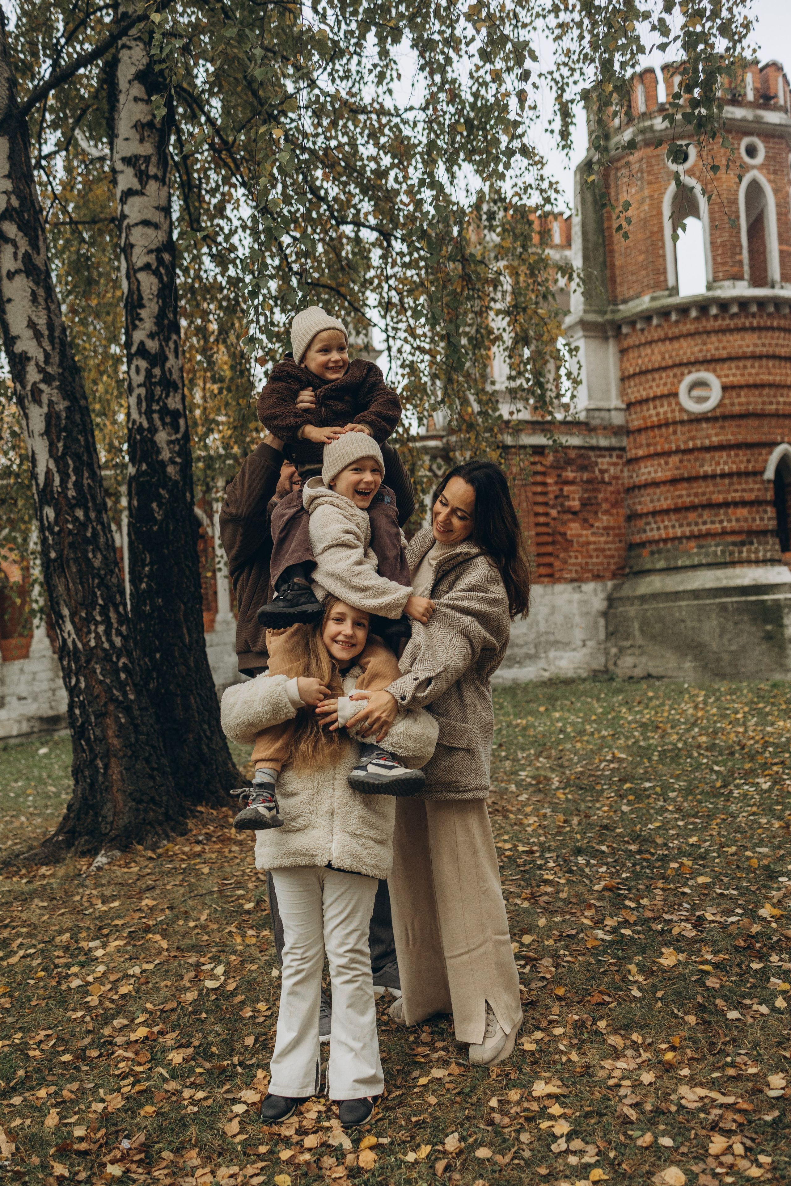 Оксана, Гриша, Ева, Марк и Саша. Семейный фотограф в Москве Виктория Ястребинская