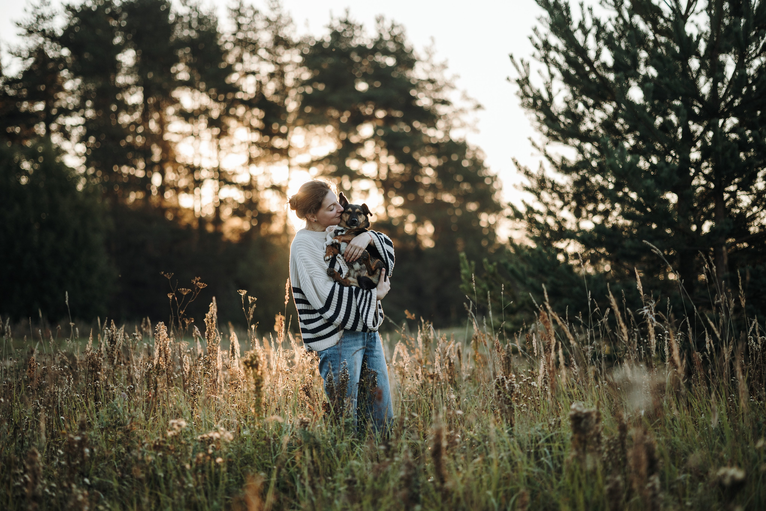 Ольга и Рекс. Фотограф — Анималист | Санкт-Петербург