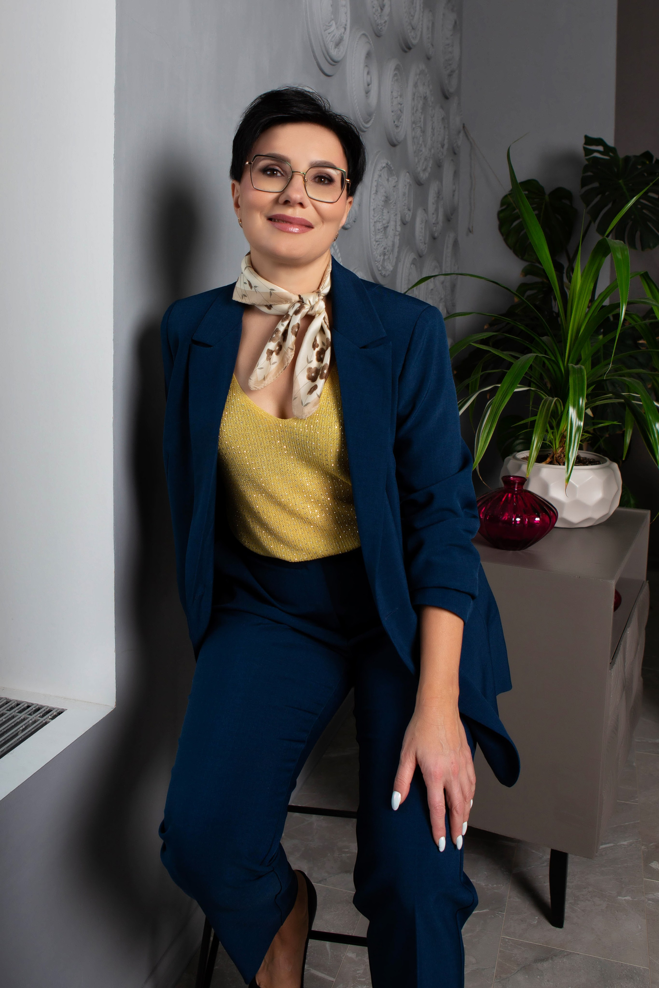 Контент съёмка для ведущей. Главная