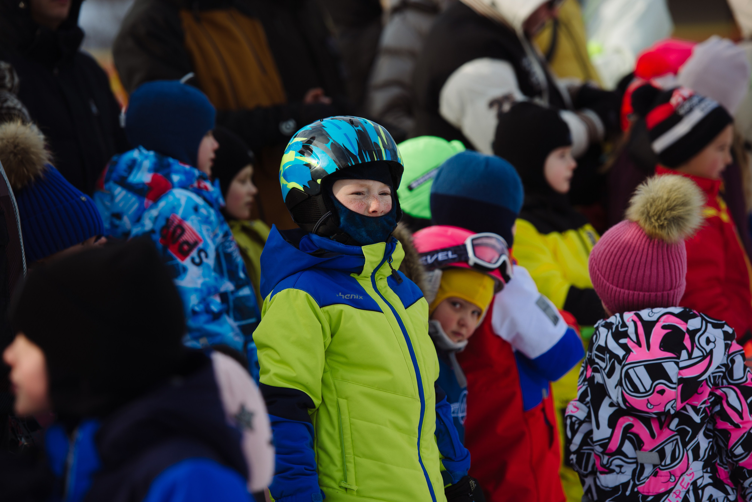 Детские соревнования/Лыжи. Фотограф Мария Каюрова
