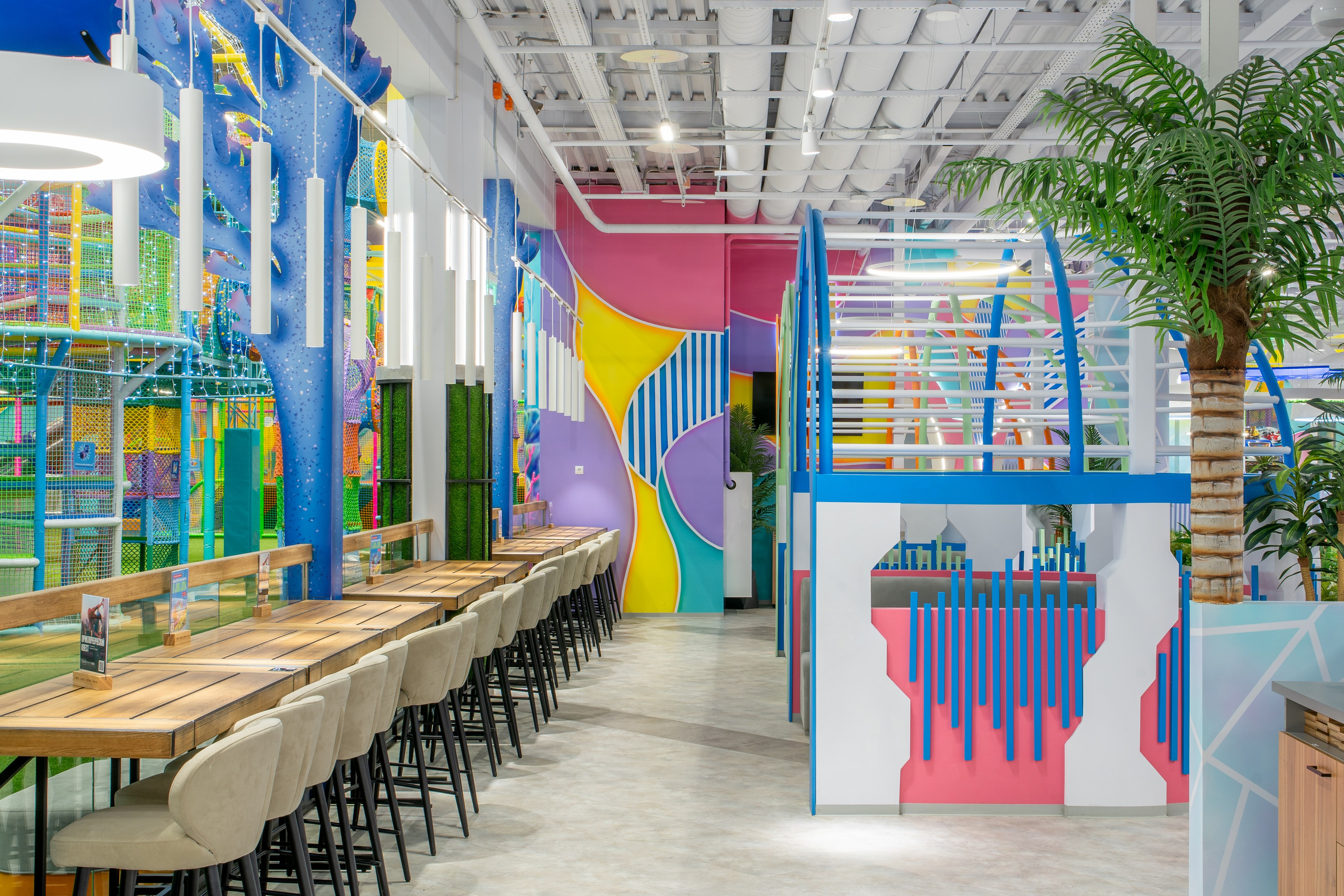 Парк развлечений Joki Joya Лефортово. Интерьерный фотограф Александра Солдатова