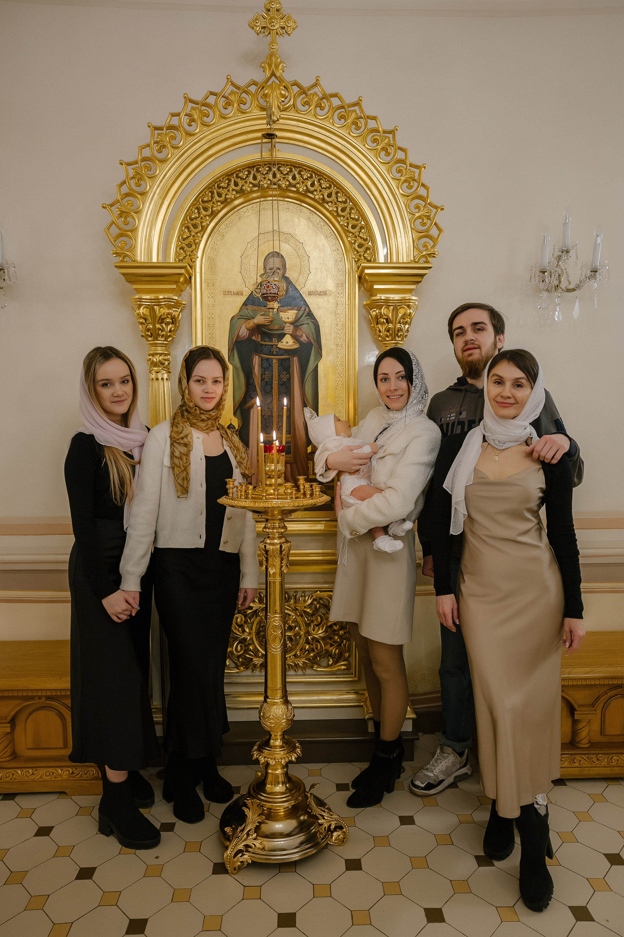 Крестины Анны. Фотограф Олеся Жомер