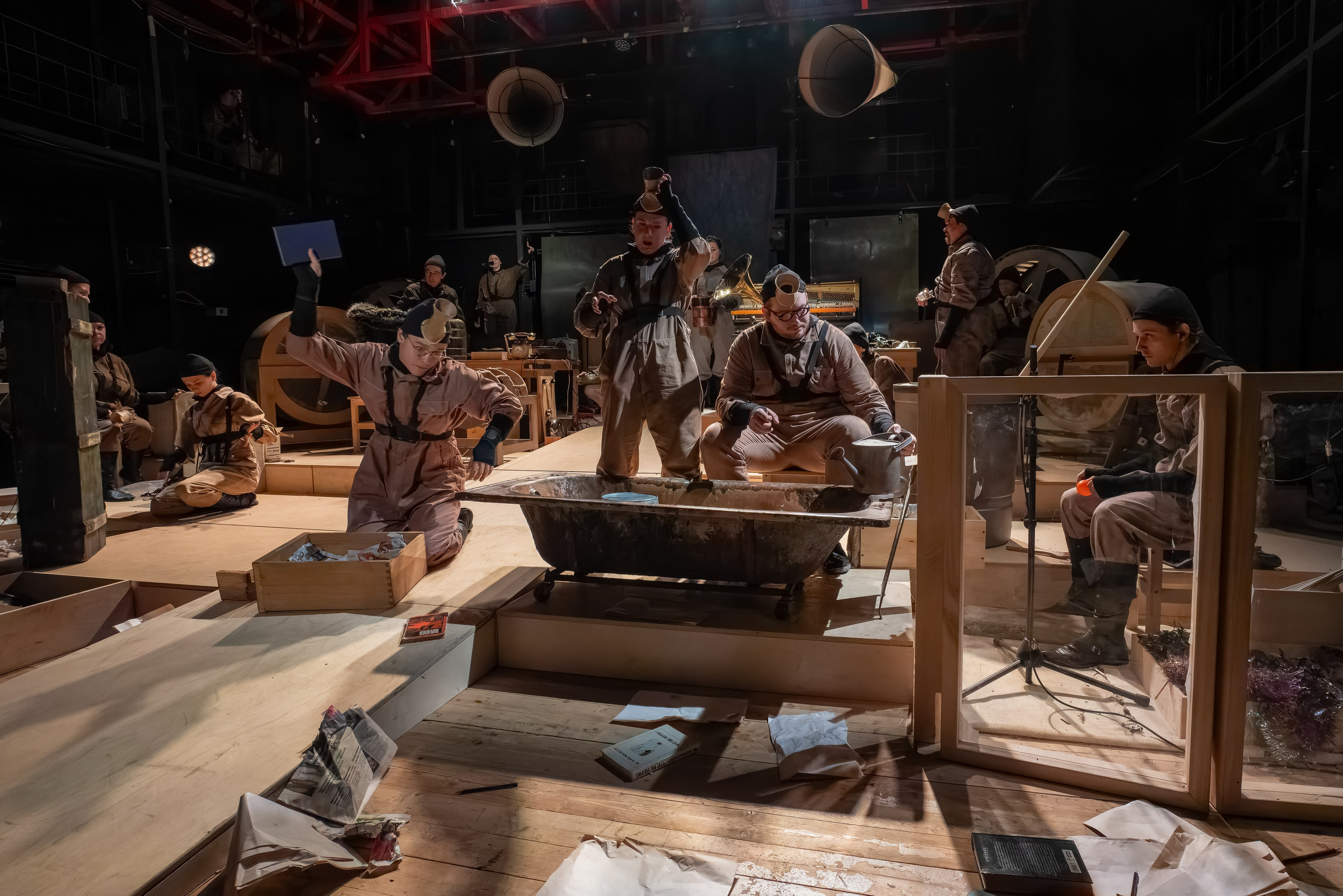 Театр Маяковского: Сон в русскую ночь. Сайт фотографа Сергея Абрамова