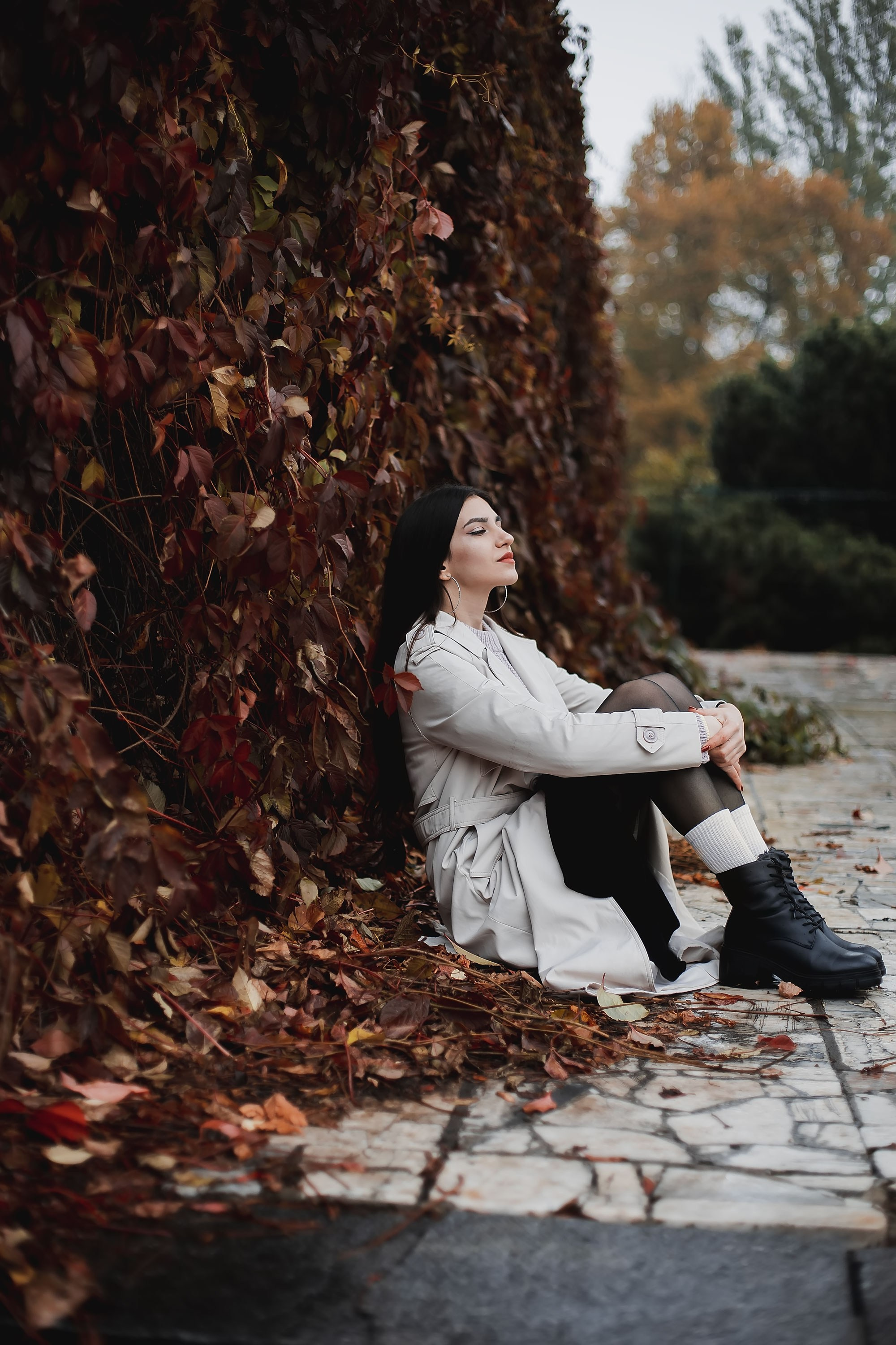 Осеняя фотосессия в Ботаническом саду им. Цицина. Семейный, индивидуальный фотограф в Москве Ангели Марина