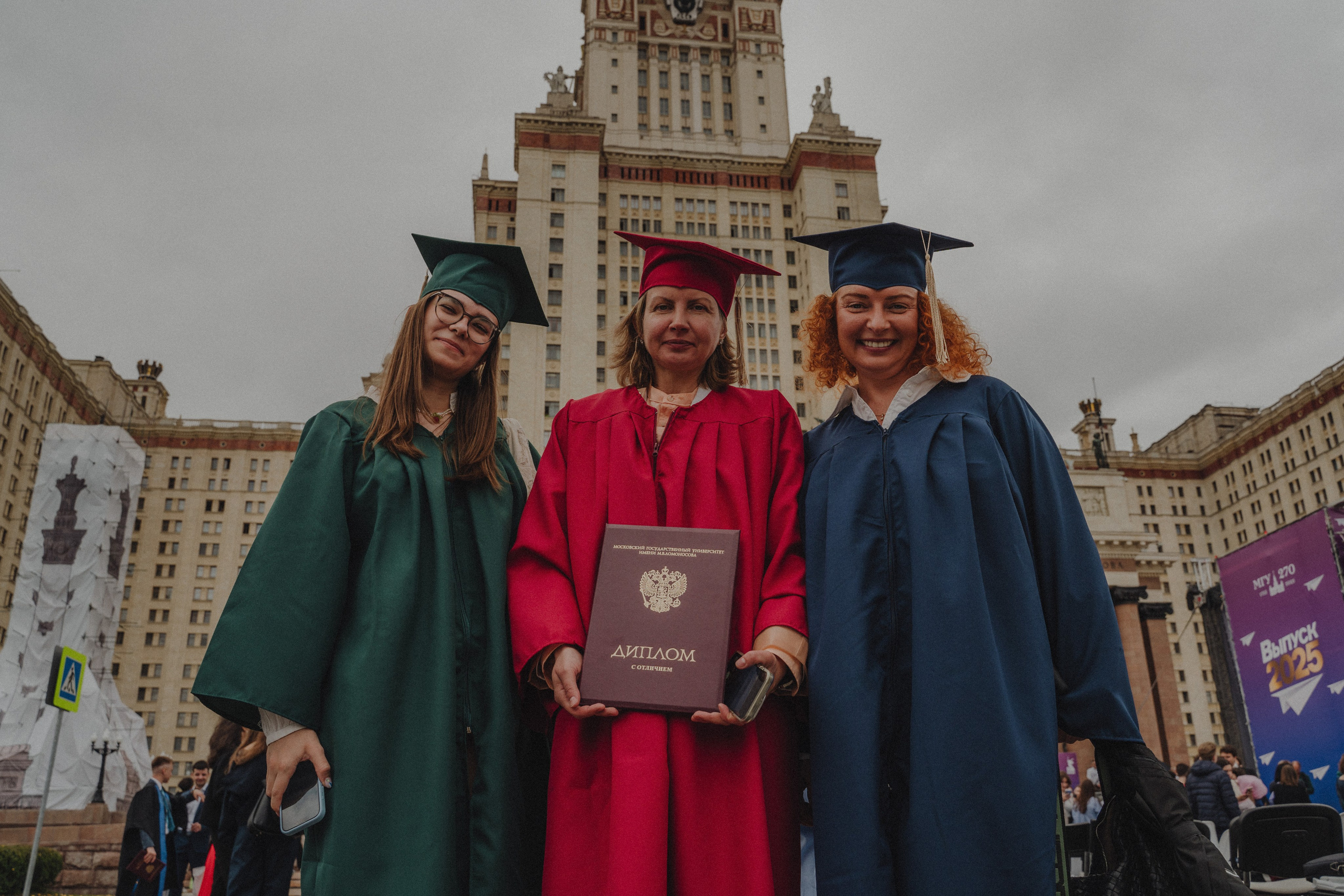 Выпускной МГУ. Портретный фотограф в Москве Эмиль Халиков