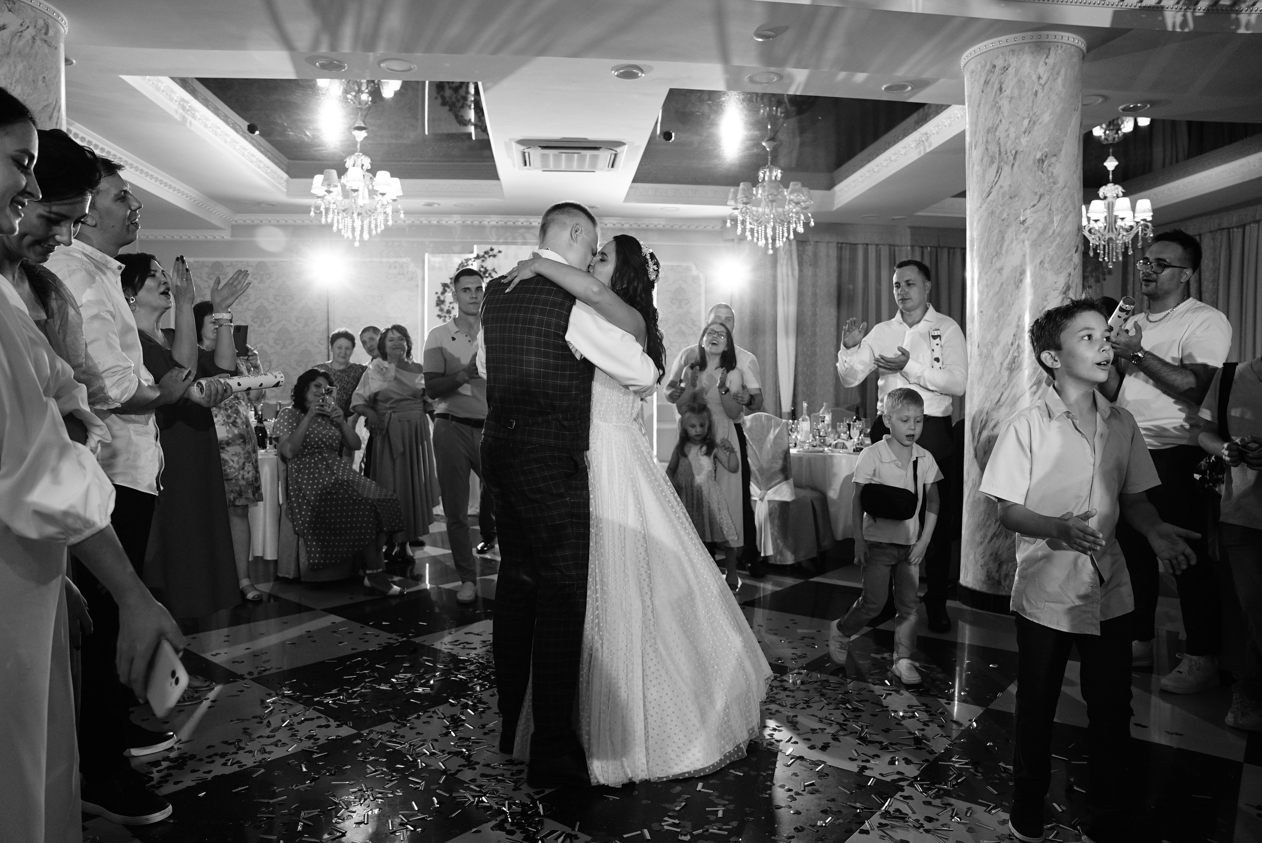 Антон и Маргарита чб. Свадебный фотограф в Самаре Анна Ковалева