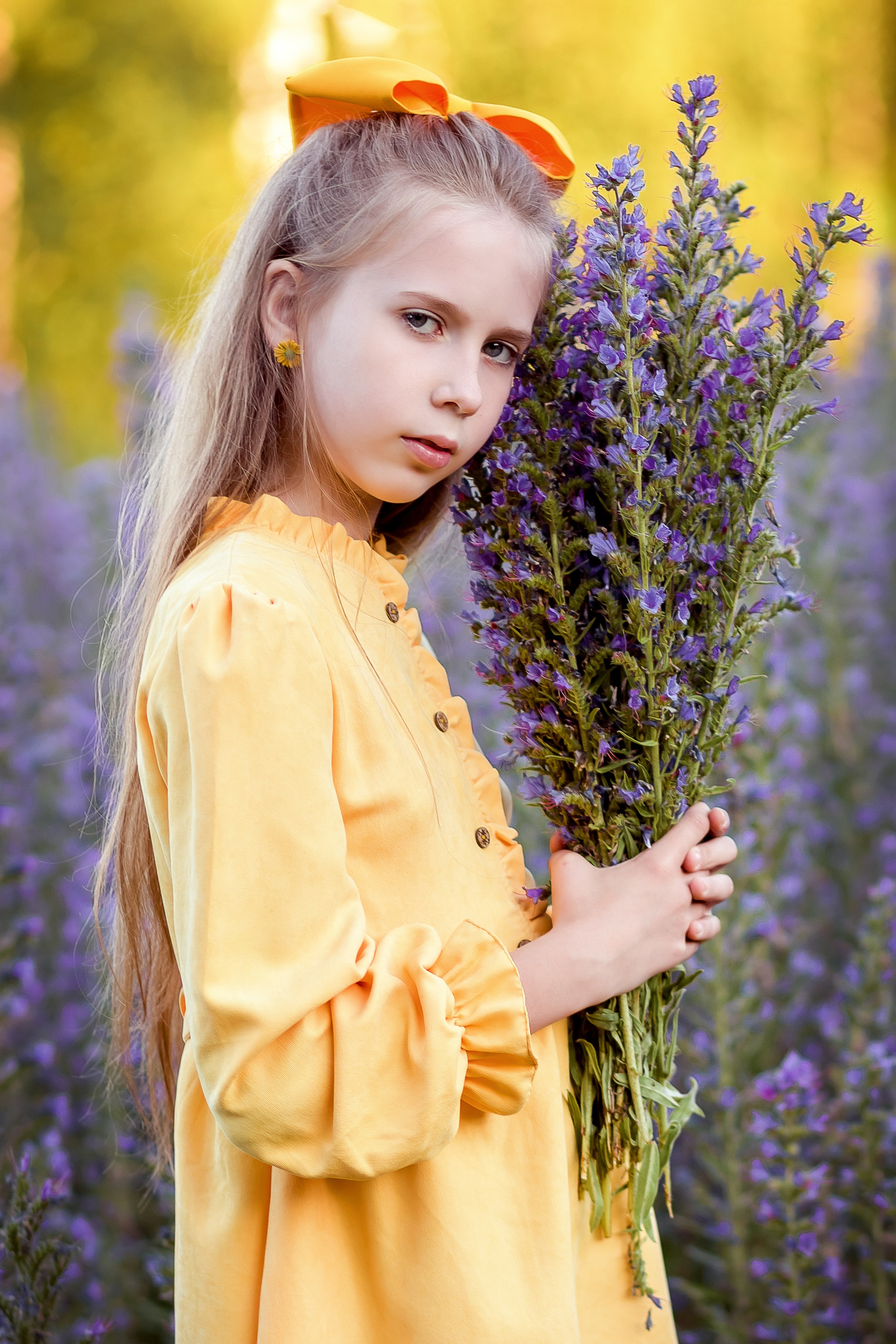 Сиреневые сны. Детский фотограф Наталья Назарова