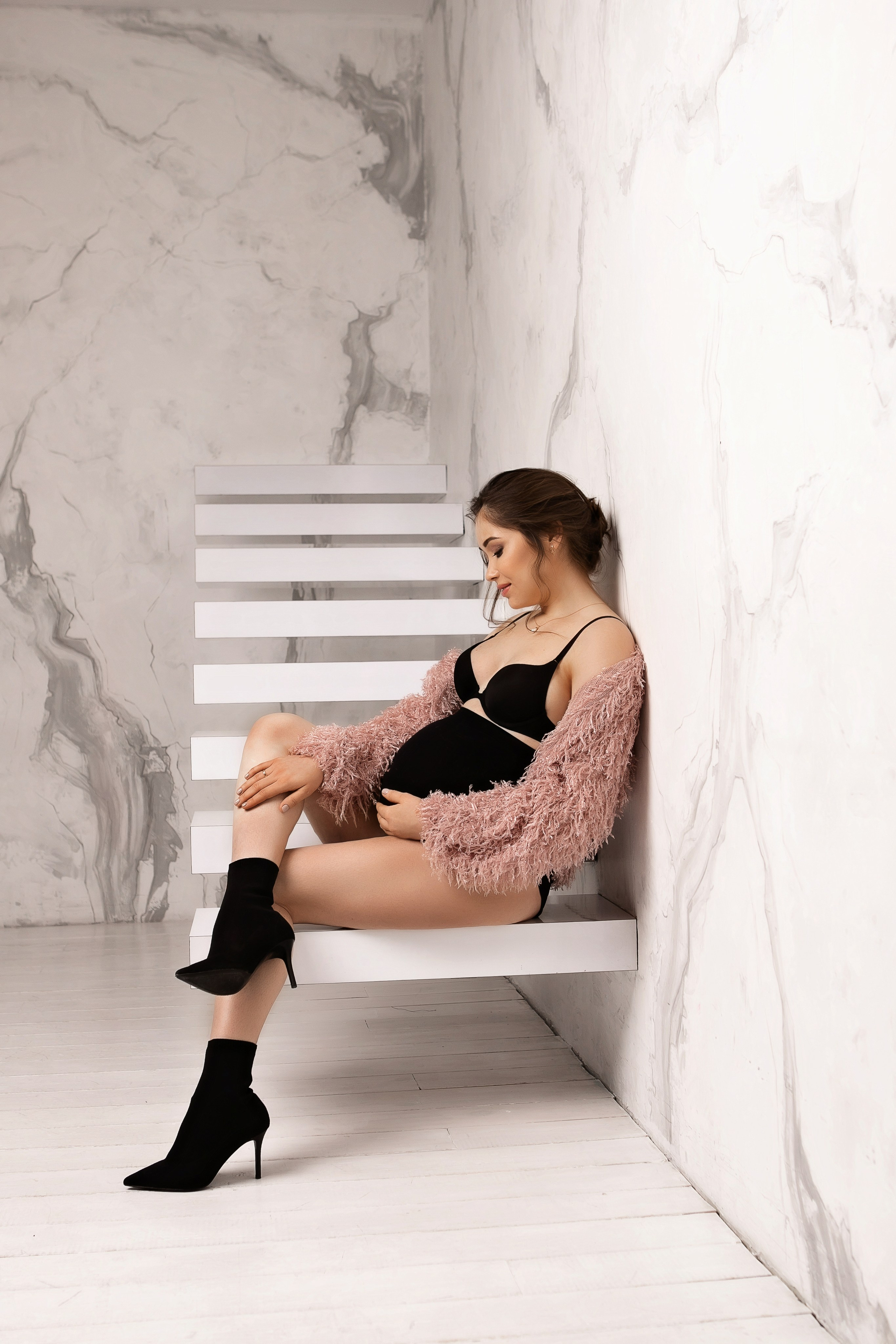 Юля Беременность студийная. Фотограф Санкт-Петербург Раднаева Юлия