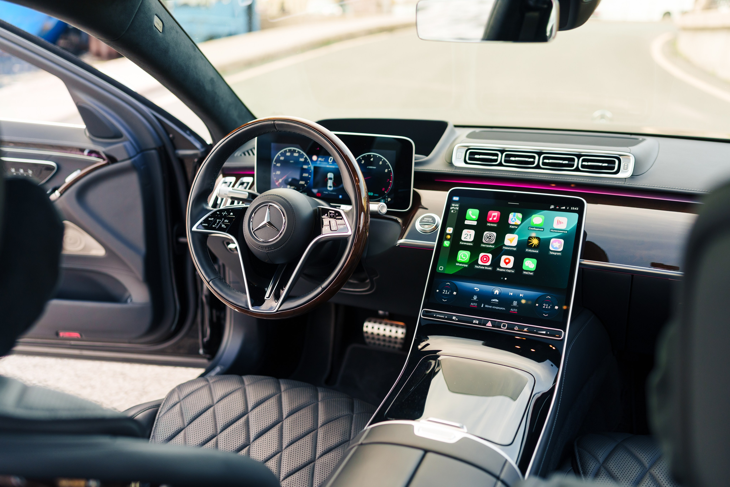 Mercedes-Benz S-Класс VII (W223). Фотограф в СПБ Алмаз Камаев