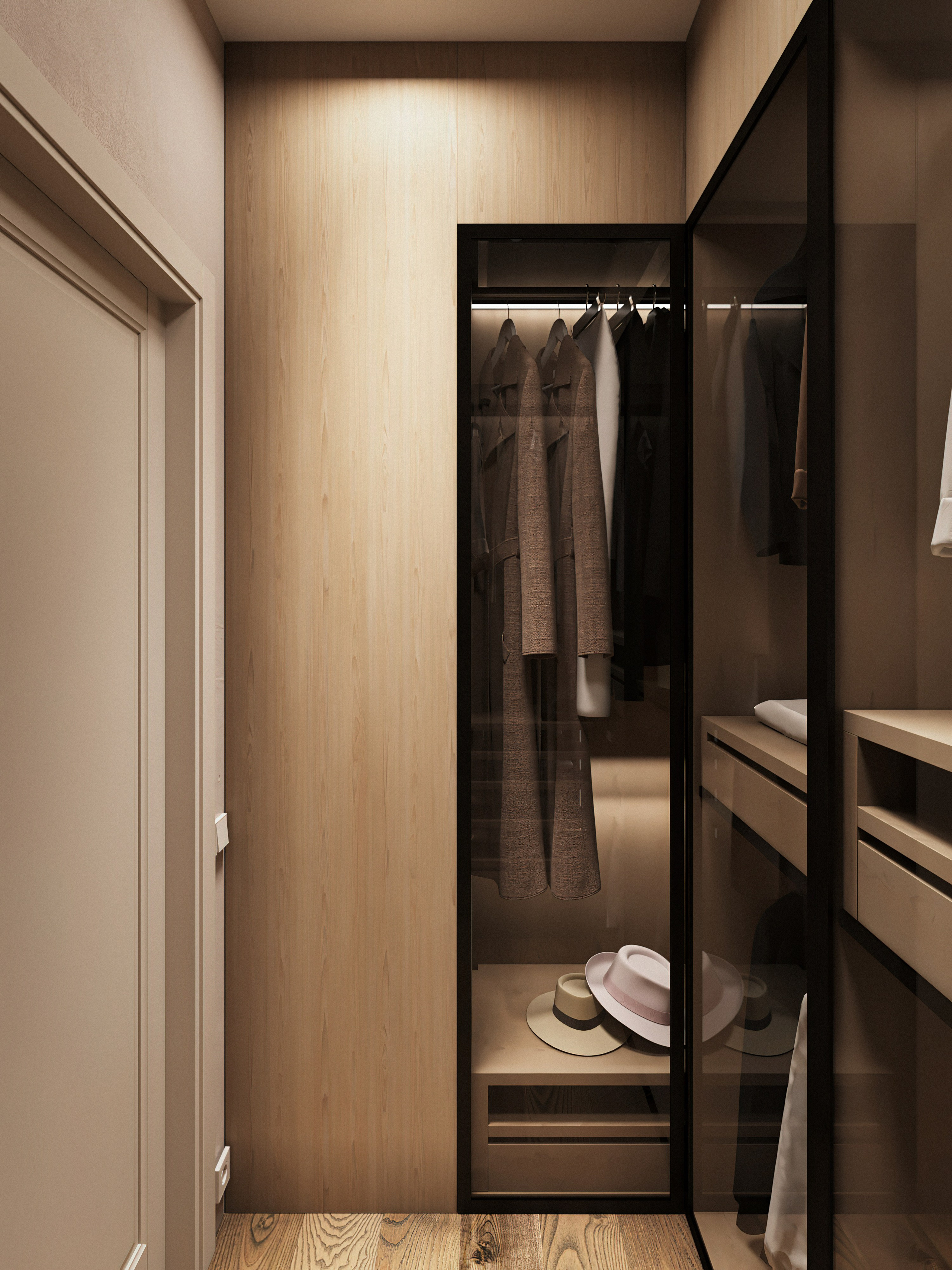 Квартира 44 кв. м. Юлия Григорьева — 3D визуализатор