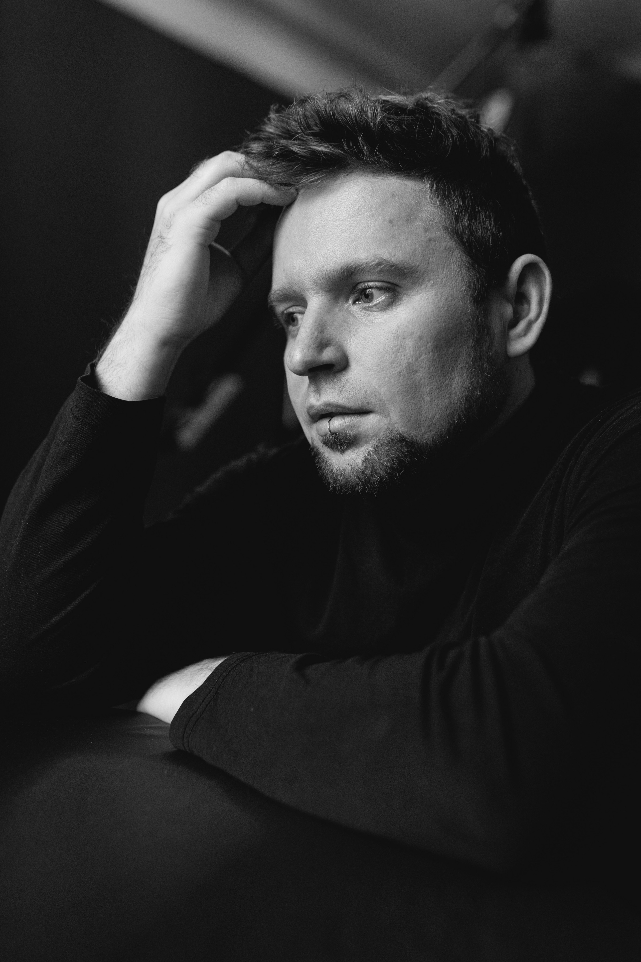 Стас. Фотосессия в Спб в студии, фотограф Панютина Марина