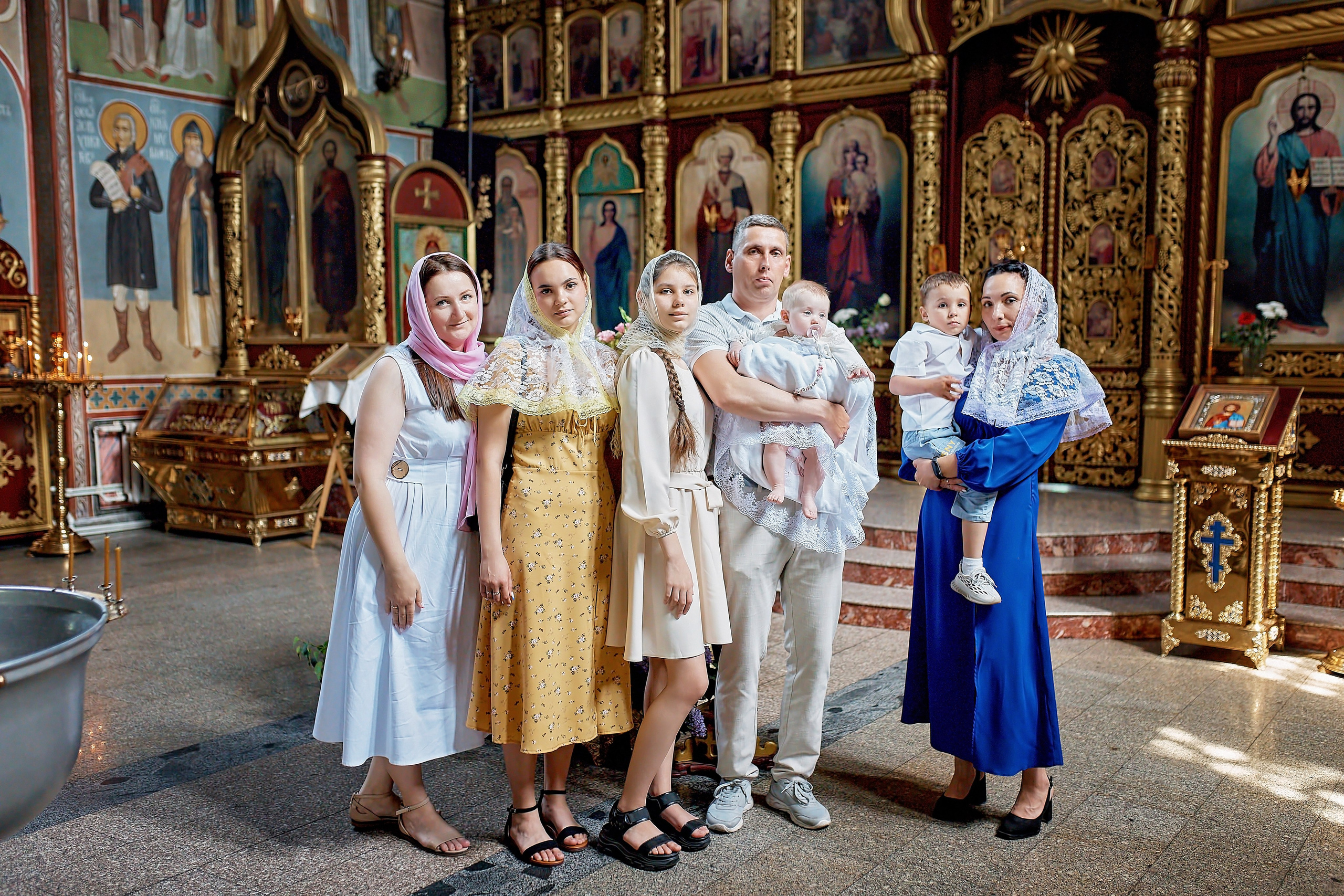 Крещение Софа. Фотограф на Крещение и Венчание в Барнауле