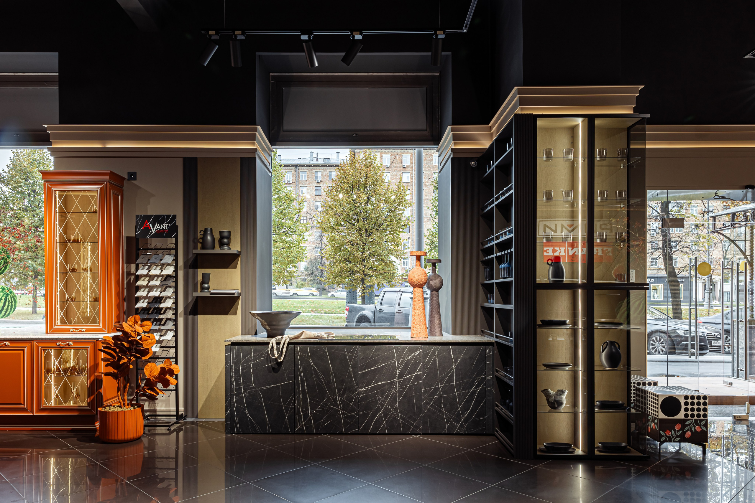 Салон «Рими», г. Москва. Дизайнер/стилист Анна Исупова. Иван Благушин. Интерьерный и архитектурный фотограф в Москве и Санкт-Петербурге