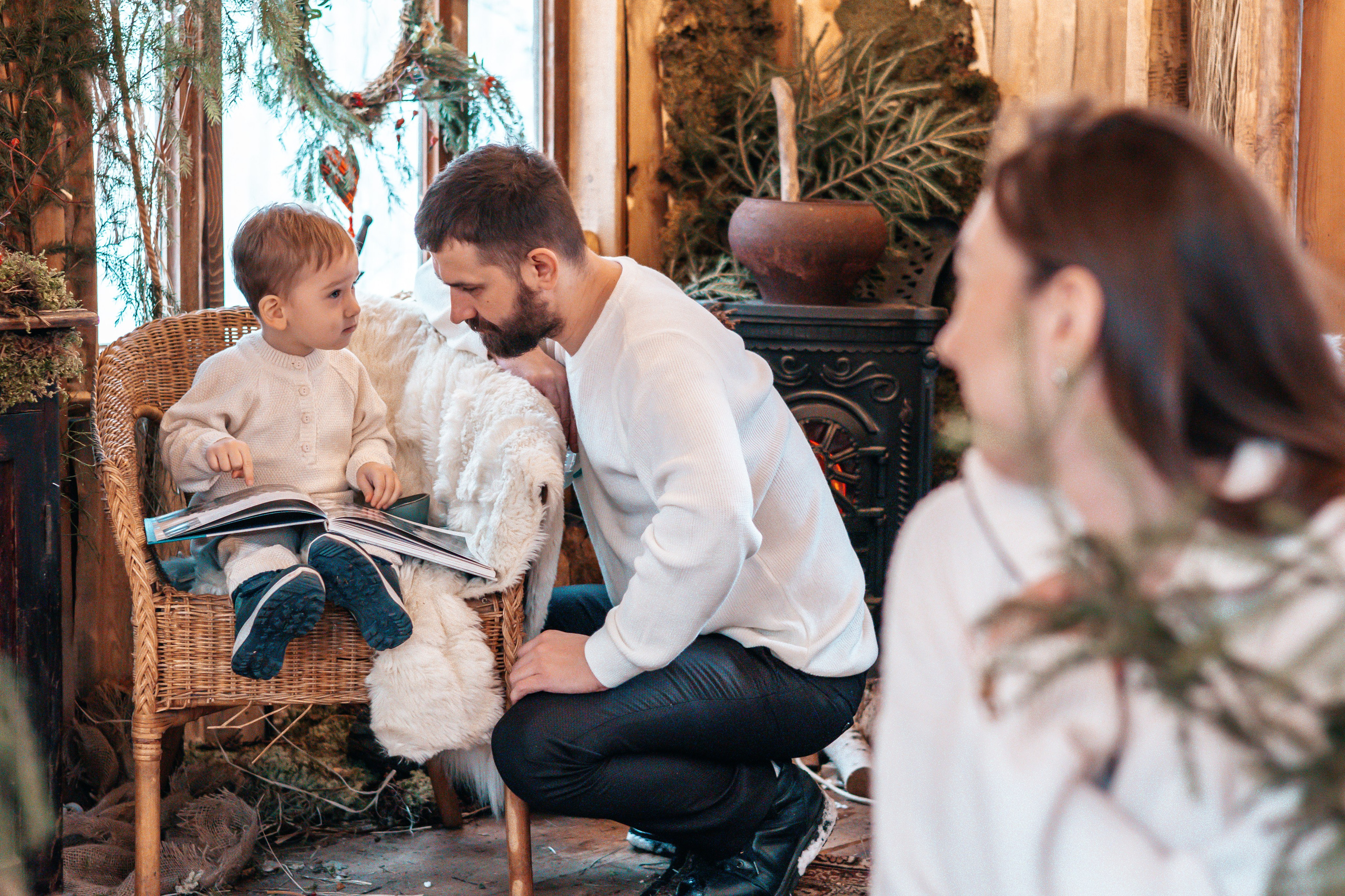 Семейная новогодняя фотосессия, Екатеринбург. Фотограф в Екатеринбурге Пойгина Елена