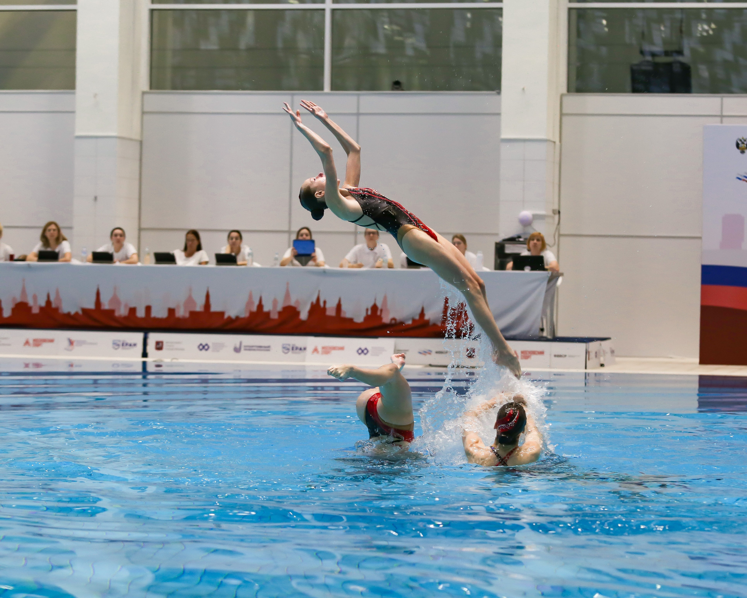 Первенство России по синхронному плаванию. Техническая программа. Группы. Репортажный фотограф в Москве