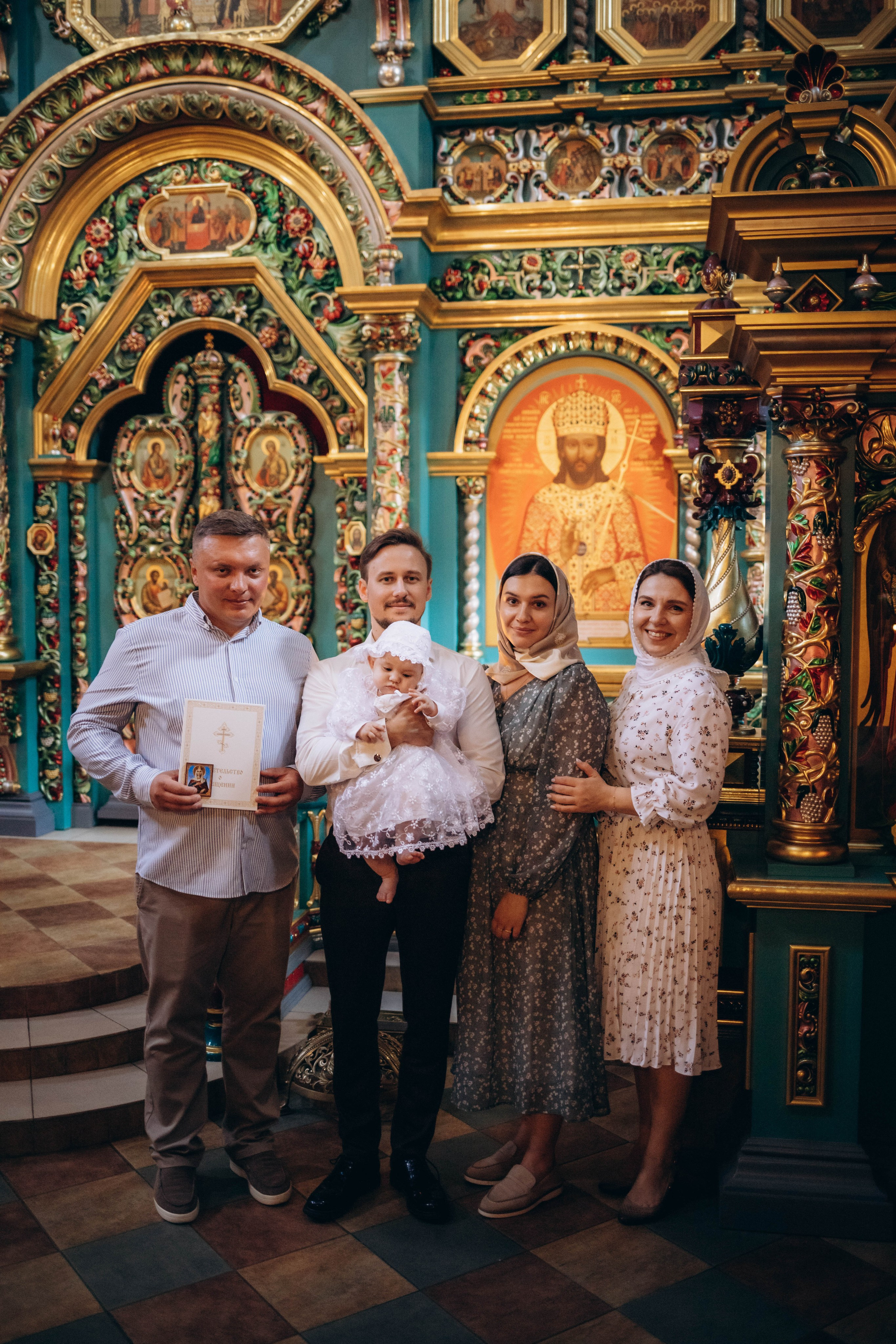 Крещение Ариши. Семейный и детский фотограф в Москве Александра Нараевская