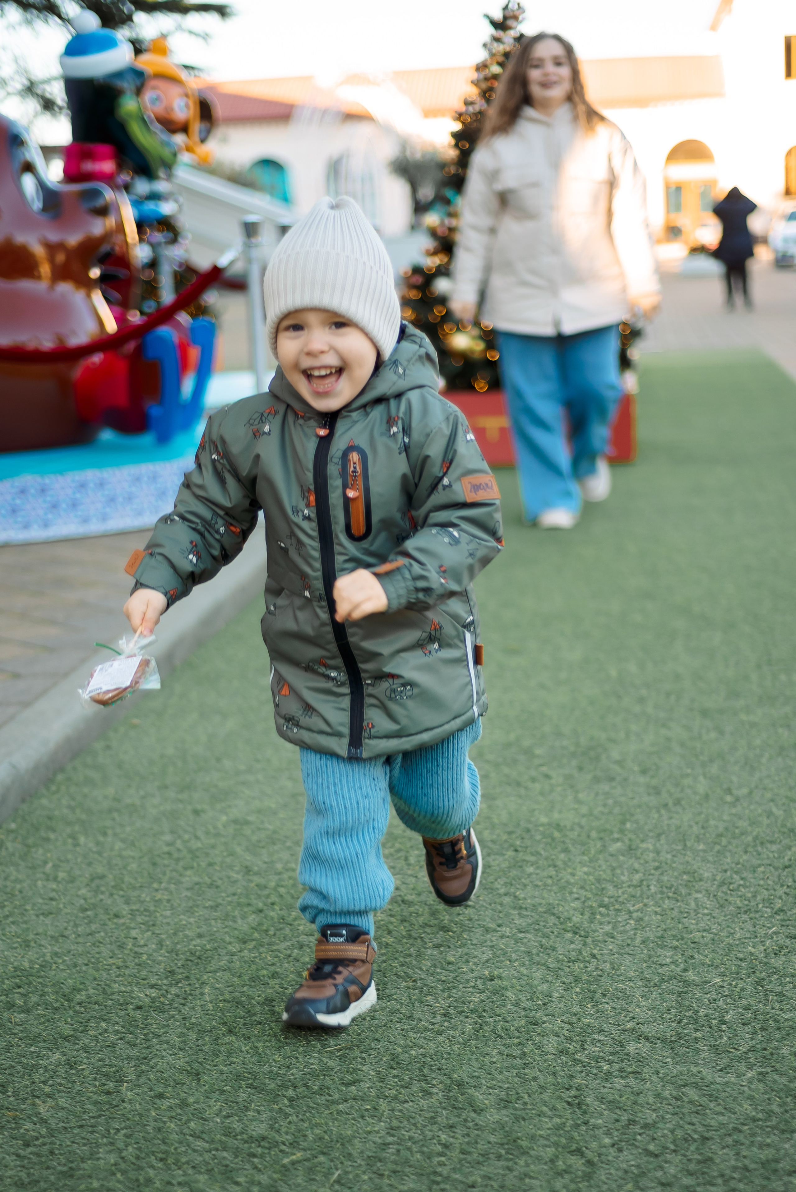 Новогодний город. Семейный и женский фотограф Лоо Краснодар Сочи Энем Татьяна Трибурт