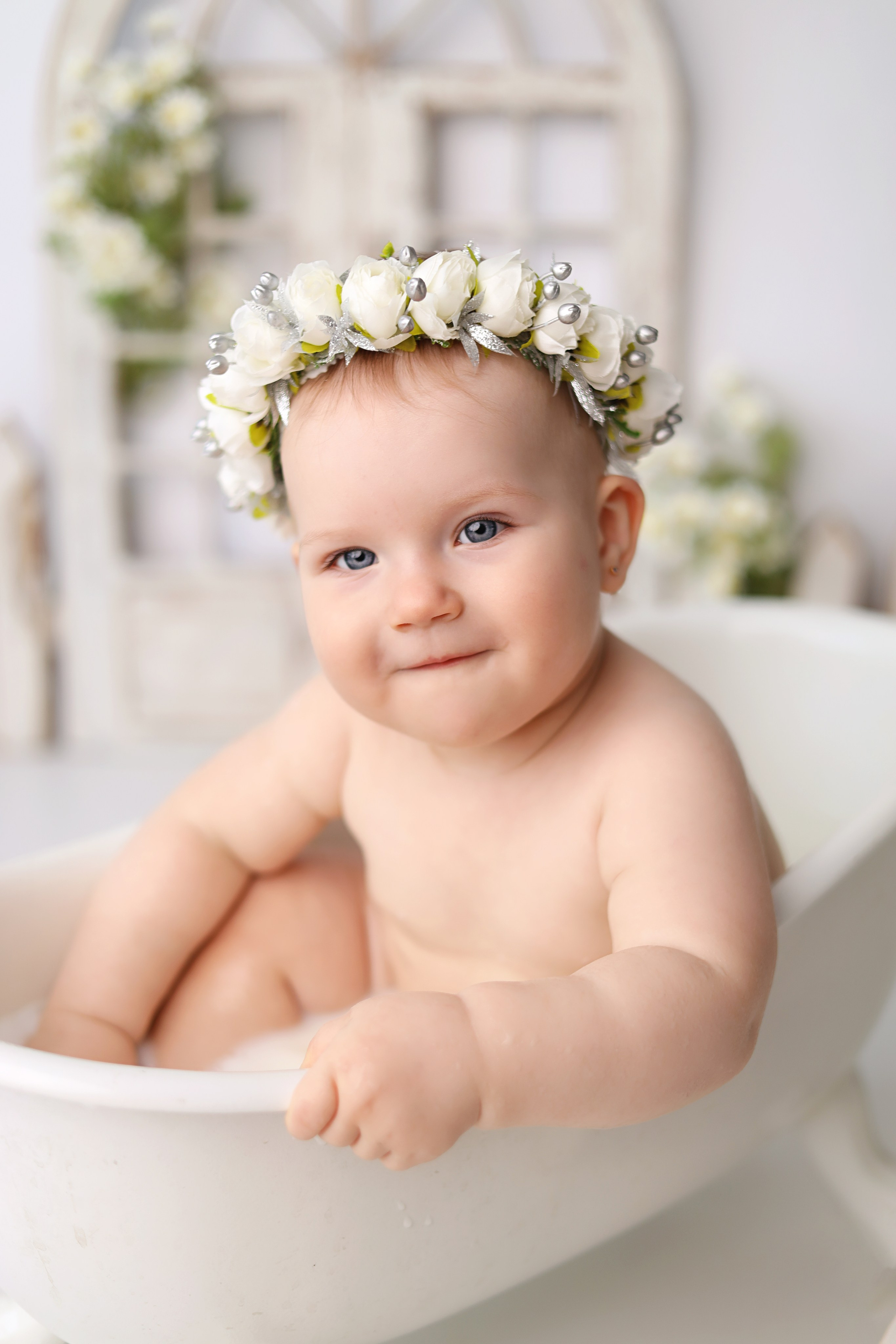 Алене 1 годик. Фотограф новорожденных Москва. Ньюборн фотограф Москва