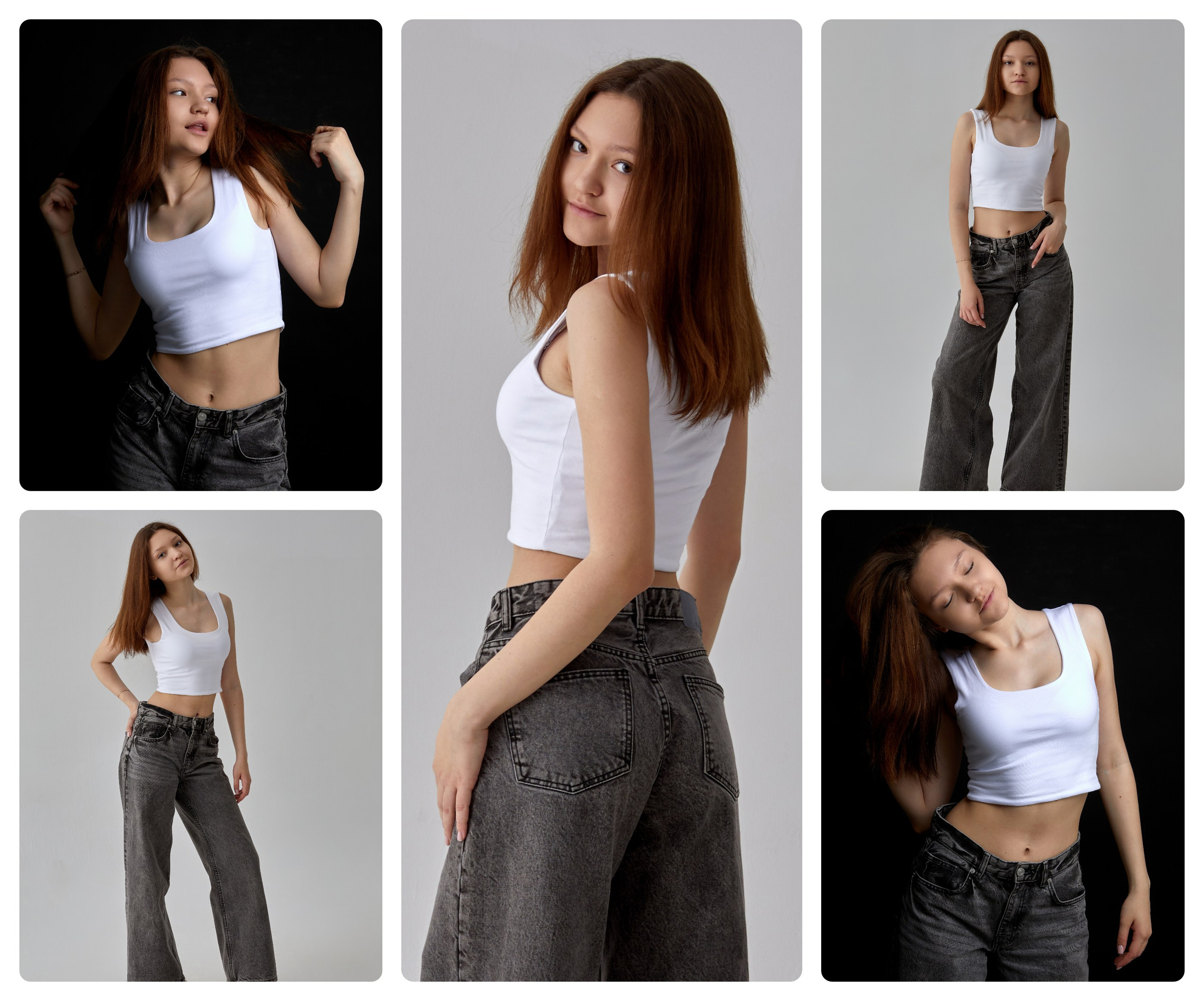 Фотосъемка для модельных и актерских портфолио. Фотограф Полина Завельская