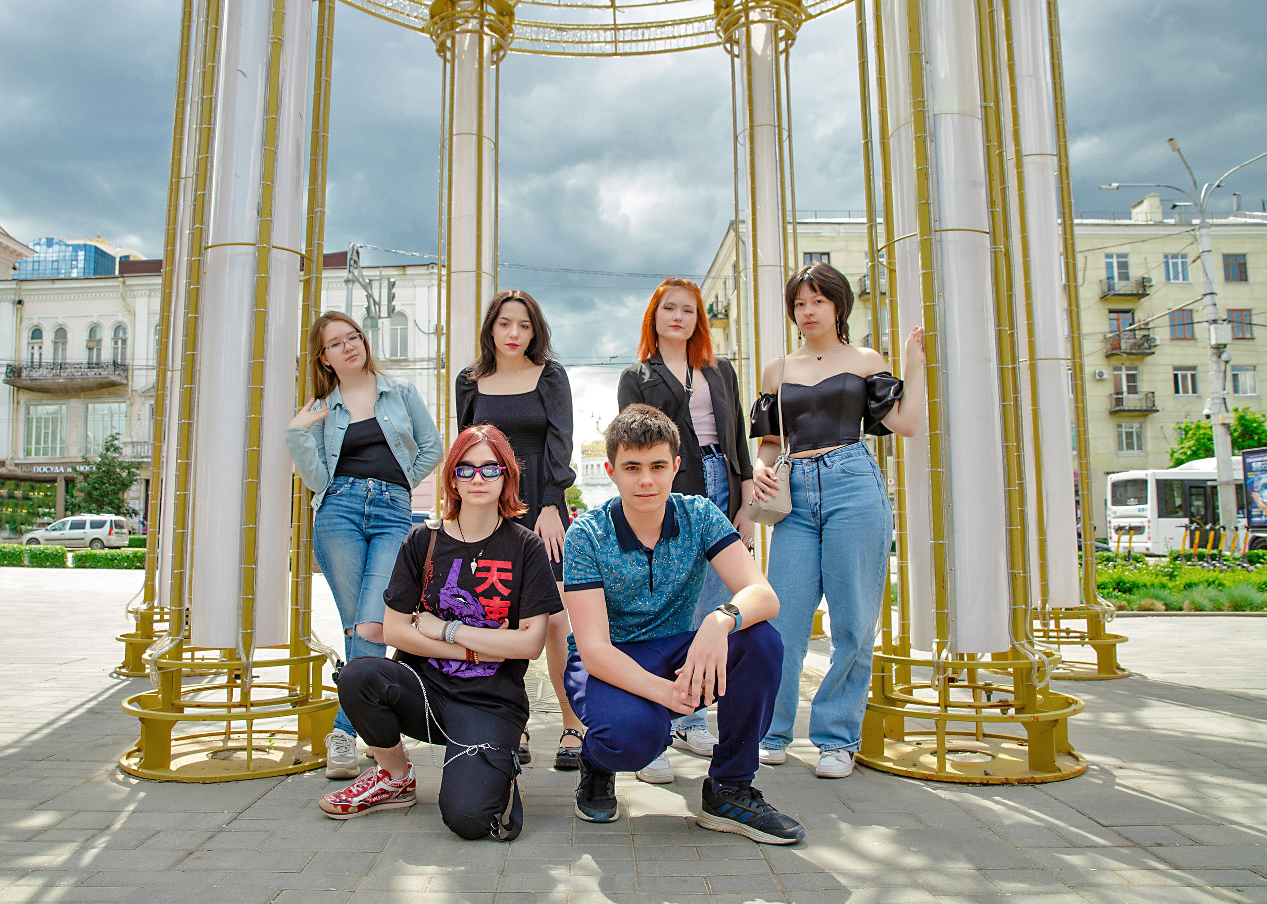 Фотосессия Гимназия 36 Класс 9В. Современные Выпускные Альбомы в Ростове-на-Дону