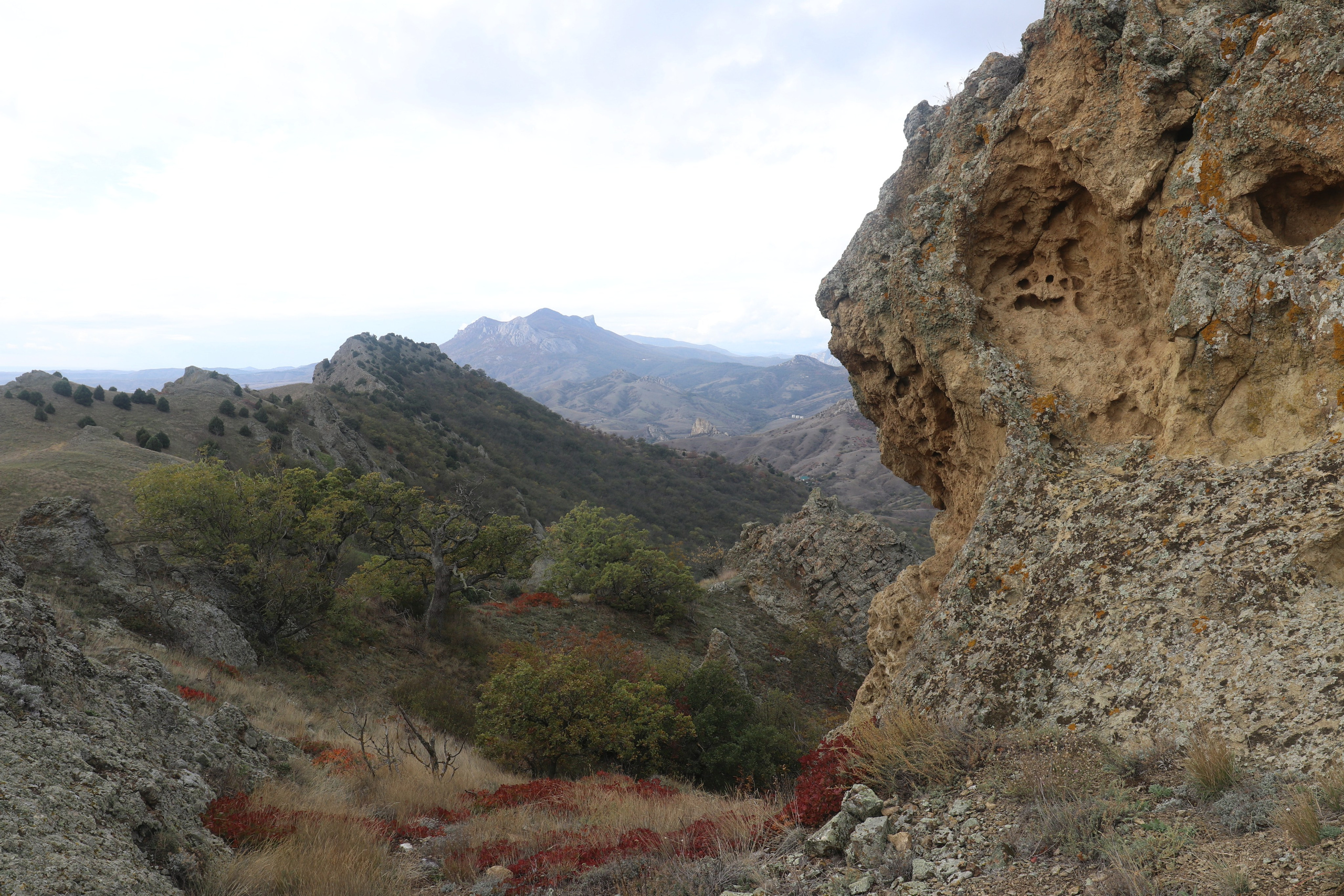 Крым. ЮБК (Судак, Карадаг). Ноябрь 2020. Путешественник-фотограф из Санкт-Петербурга Татьяна Свистулина