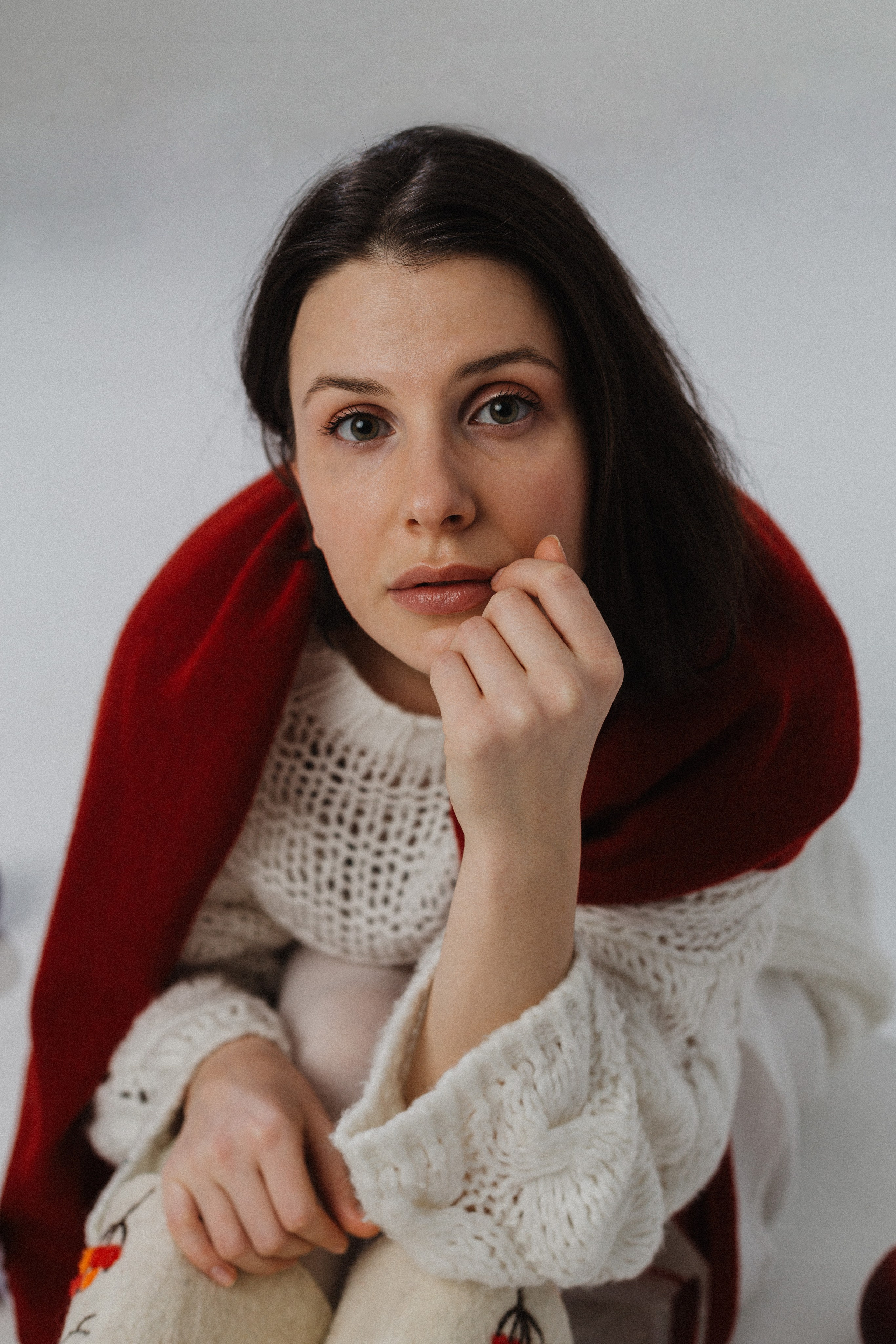 Аня с яблоками. Портретный фотограф Москва Юлия Трякина