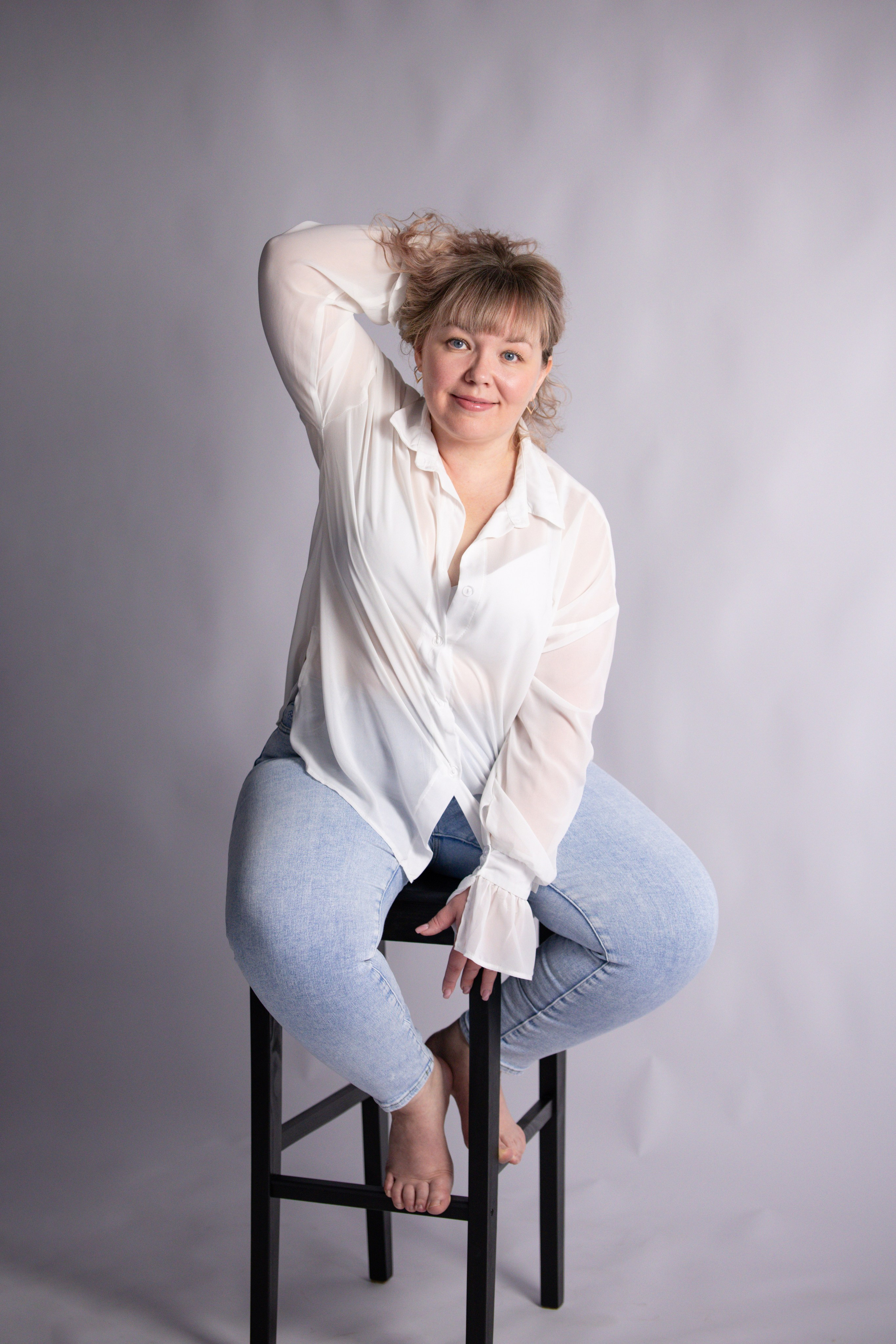 Студийная съемка для Виктории