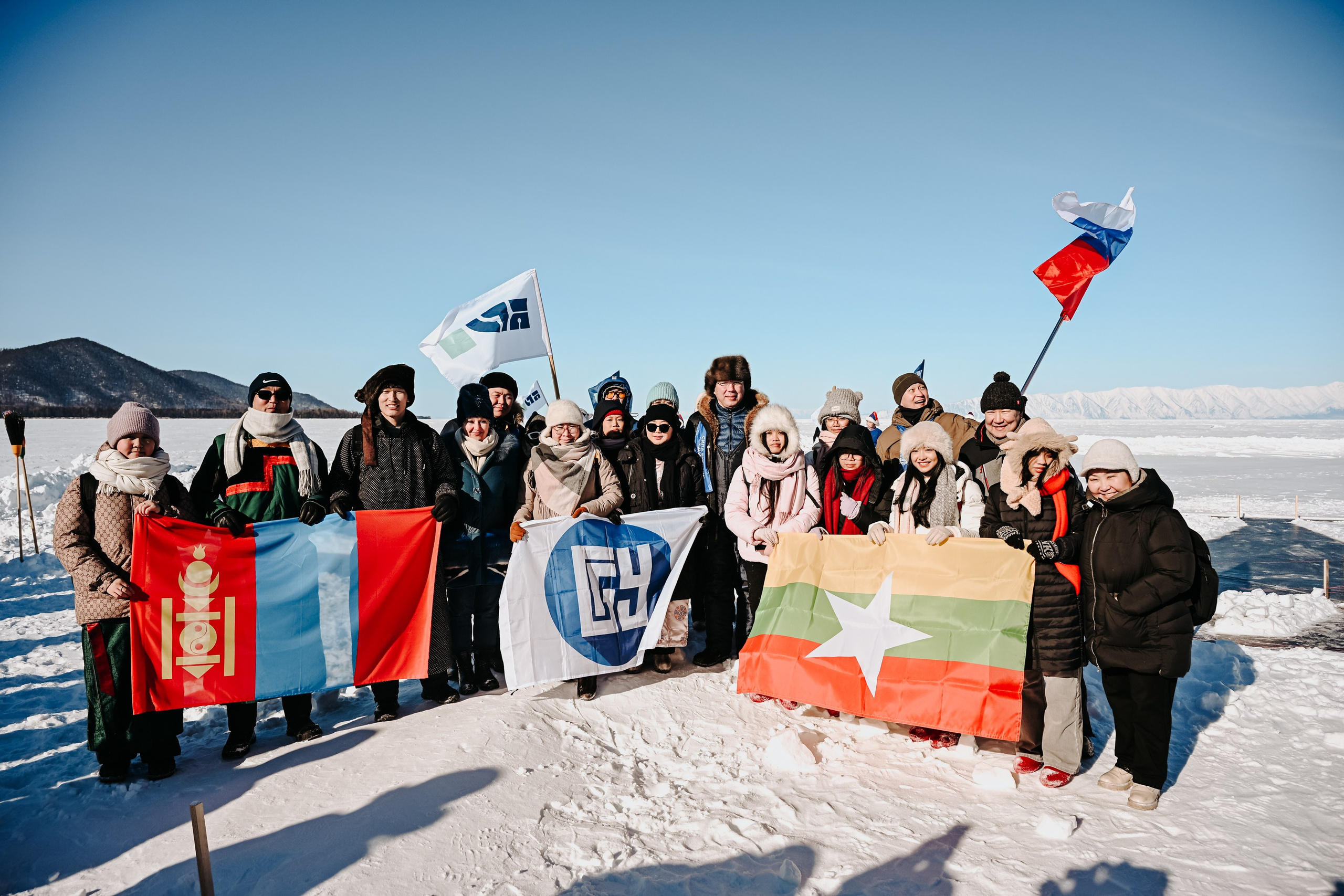 Снежная открытка. Фотобанк Республики Бурятия