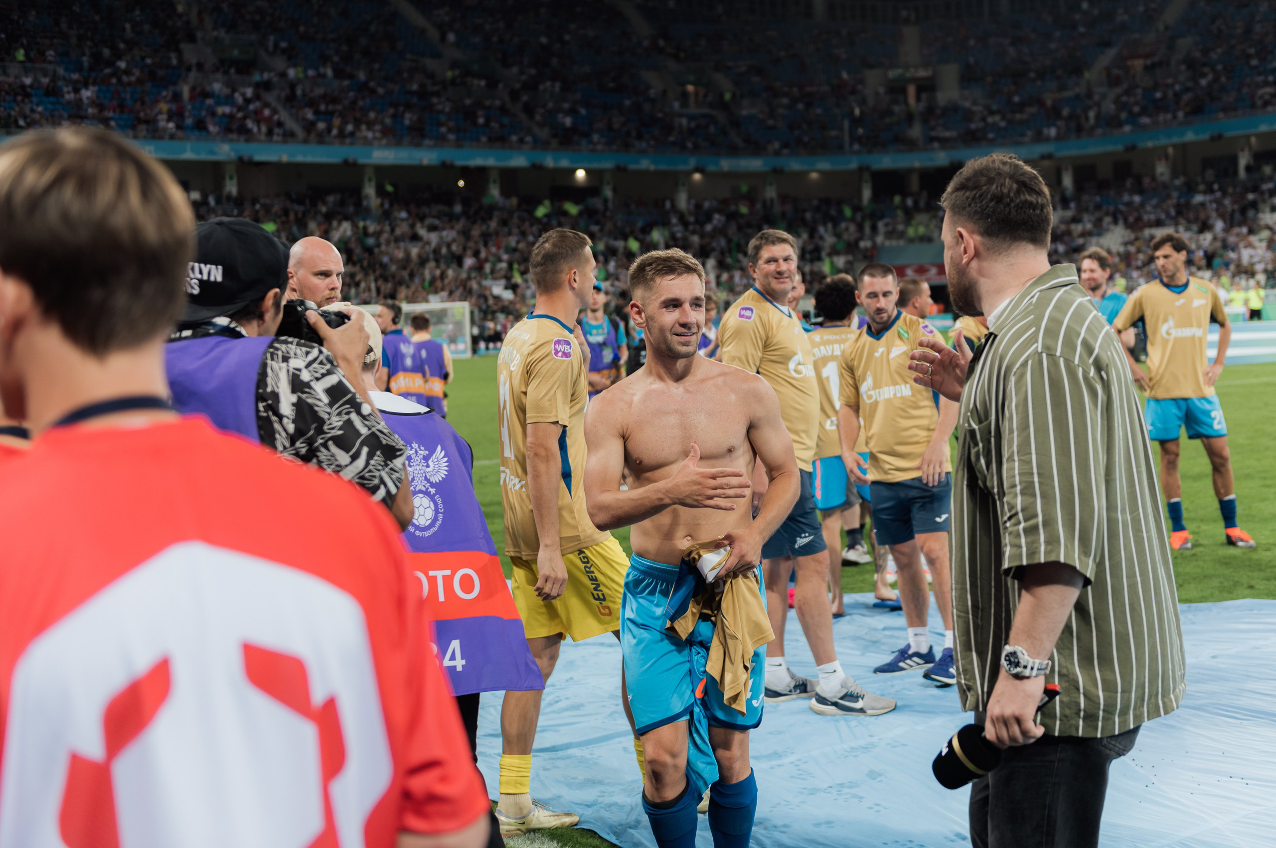 Суперкубок. Зенит — Краснодар. Фотограф в Волгограде Виталий Самойлов