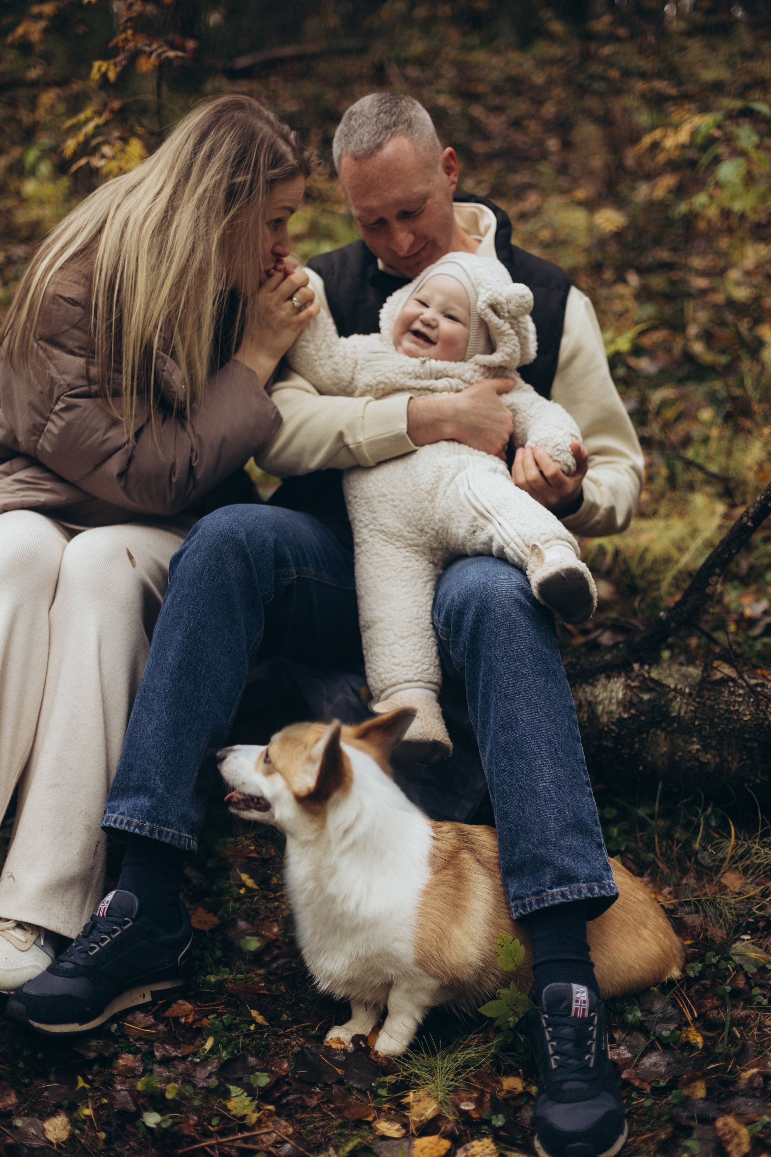 В осеннем лесу. Фотограф из Петербурга