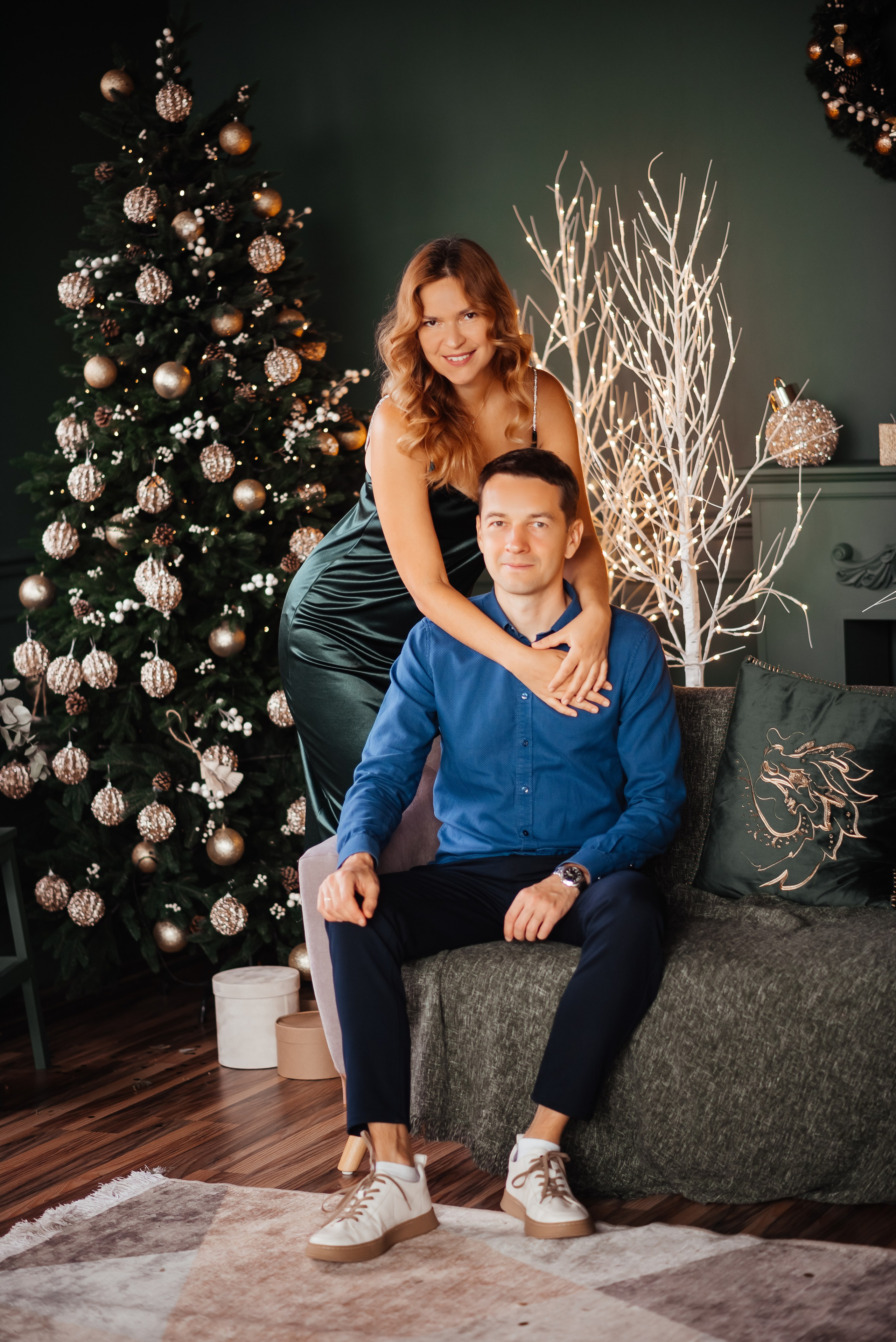 Новогодние фотосессии. Семейный и женский фотограф Лоо Краснодар Сочи Энем Татьяна Трибурт