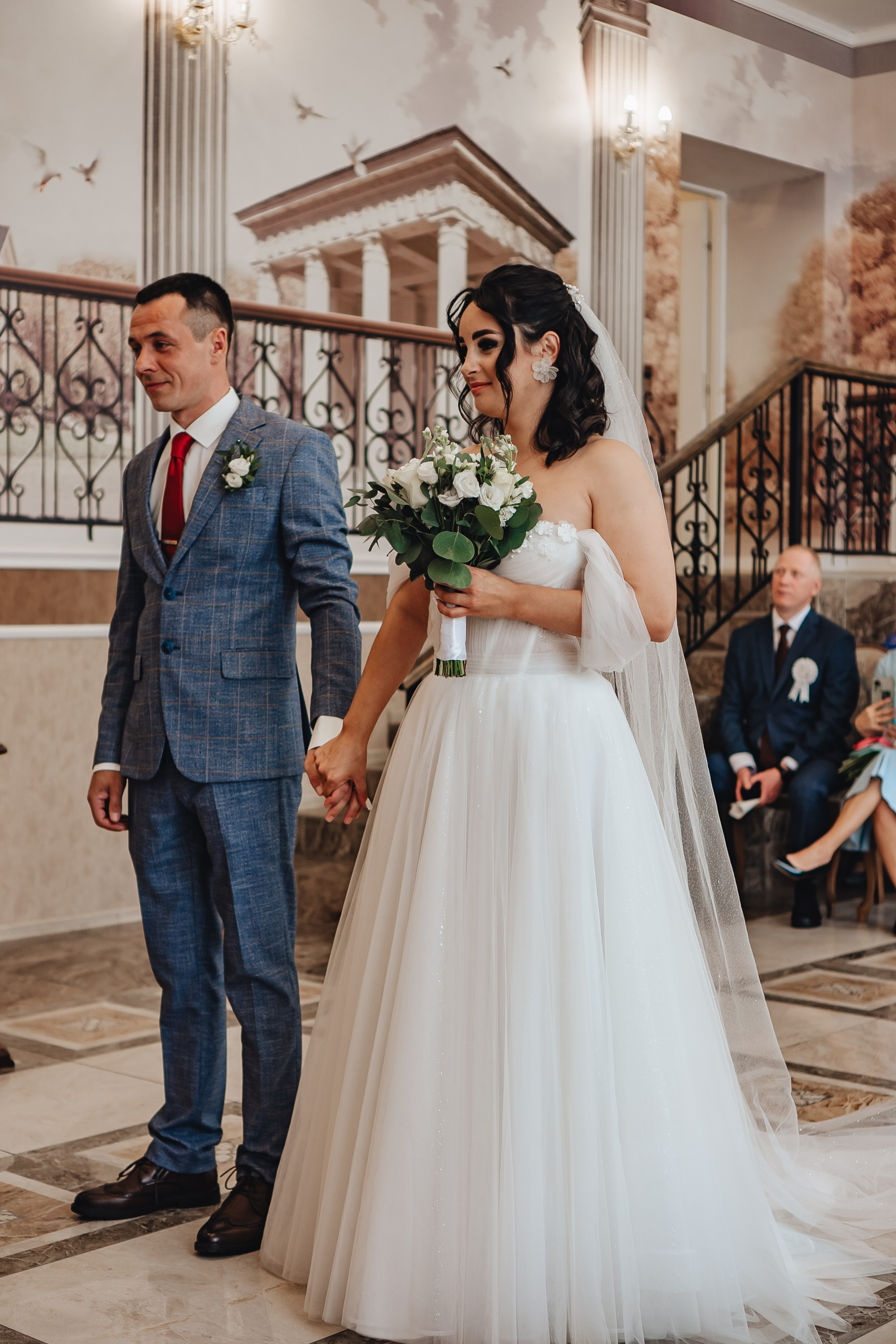 СВАДЕБНАЯ СЬЕМКА В ЗАГСЕ НА МОСКОВСКОМ ПРОСПЕКТЕ. Профессиональный фотограф, Санкт-Петербург — Виктория Богомолова