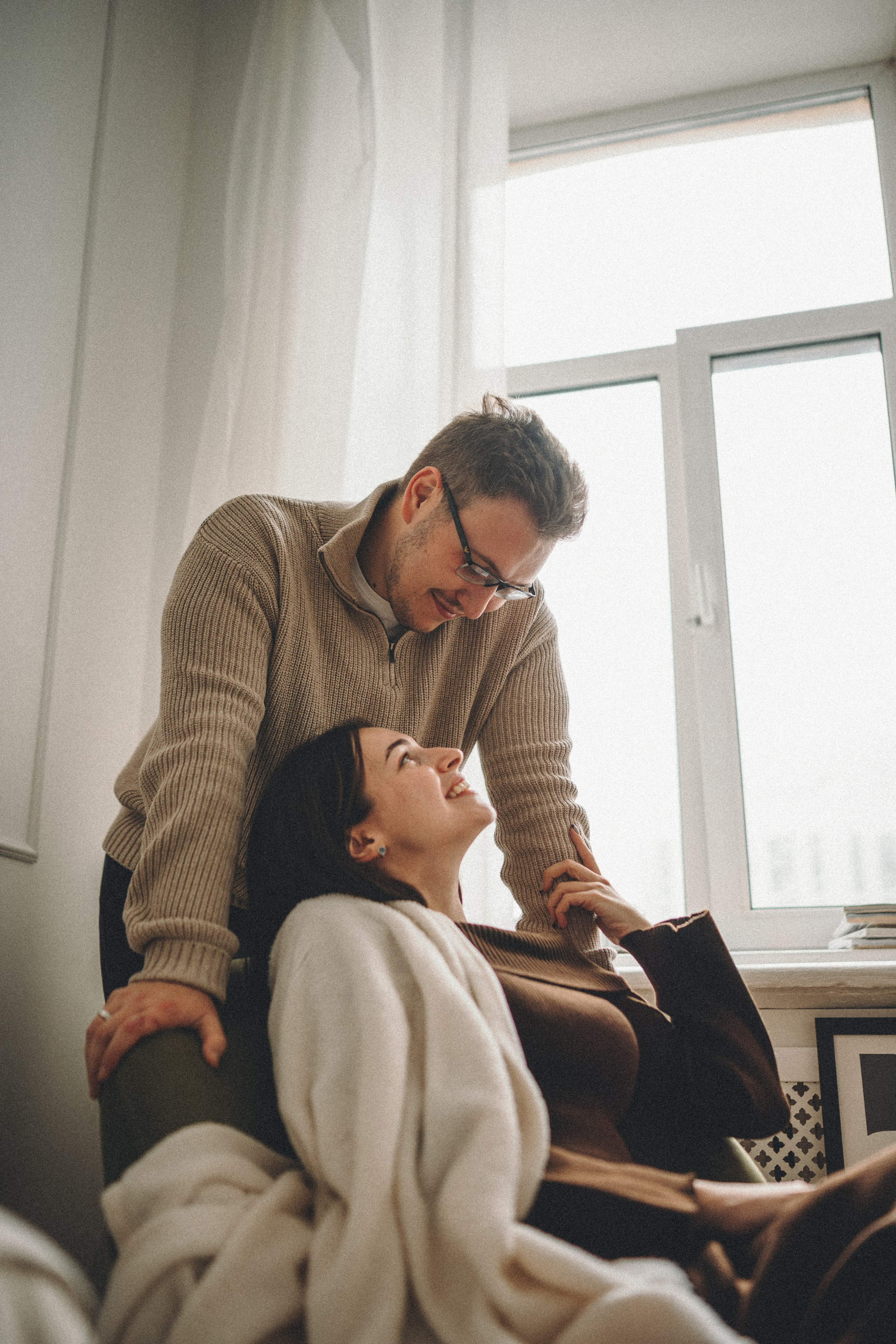 Маша, Илья и Локи. Семейный фотограф анималист Ананьева Мария — Москва