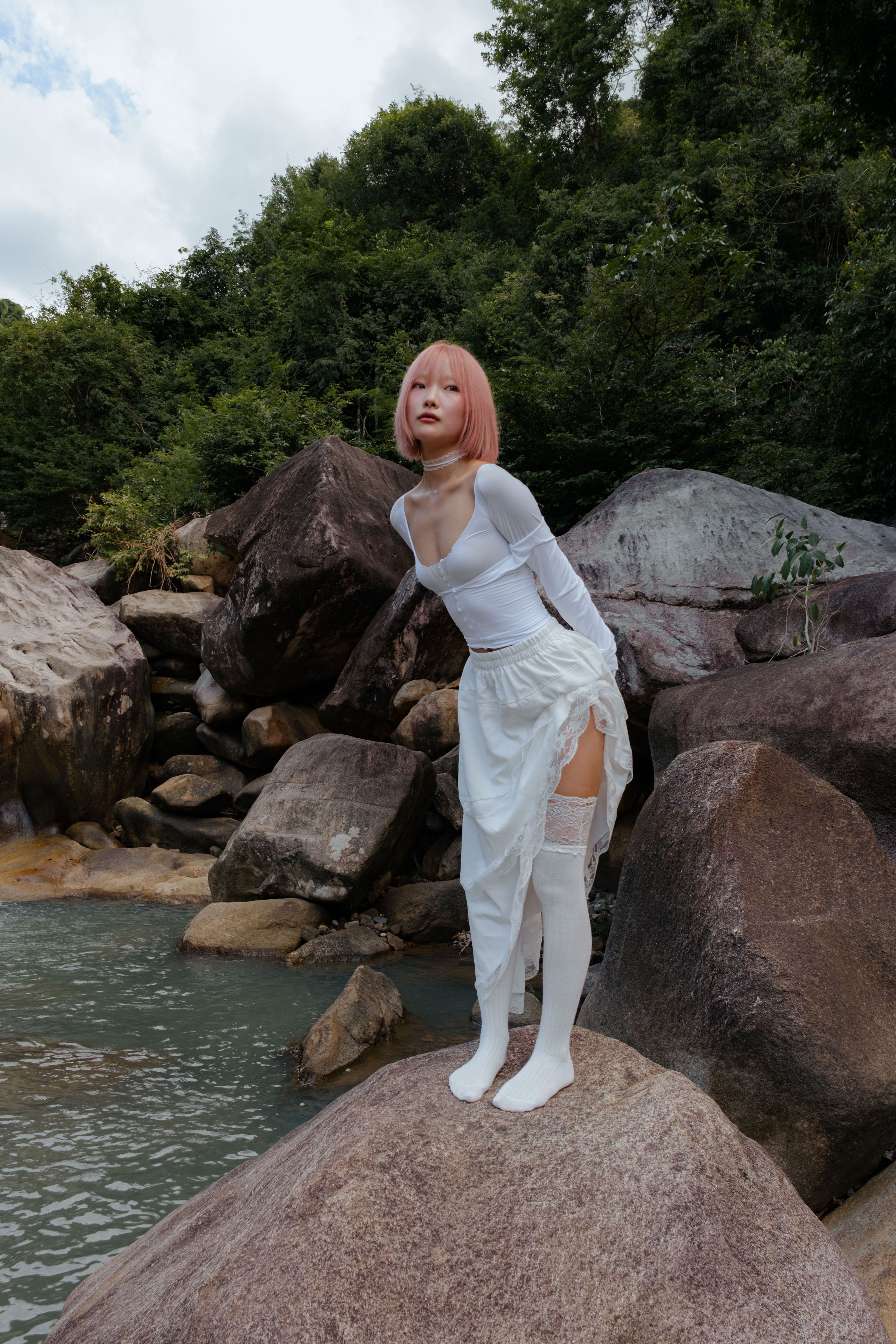 Location "Ba Ho Waterfall". Portrait photographer Nha Trang | Julia Meshanina