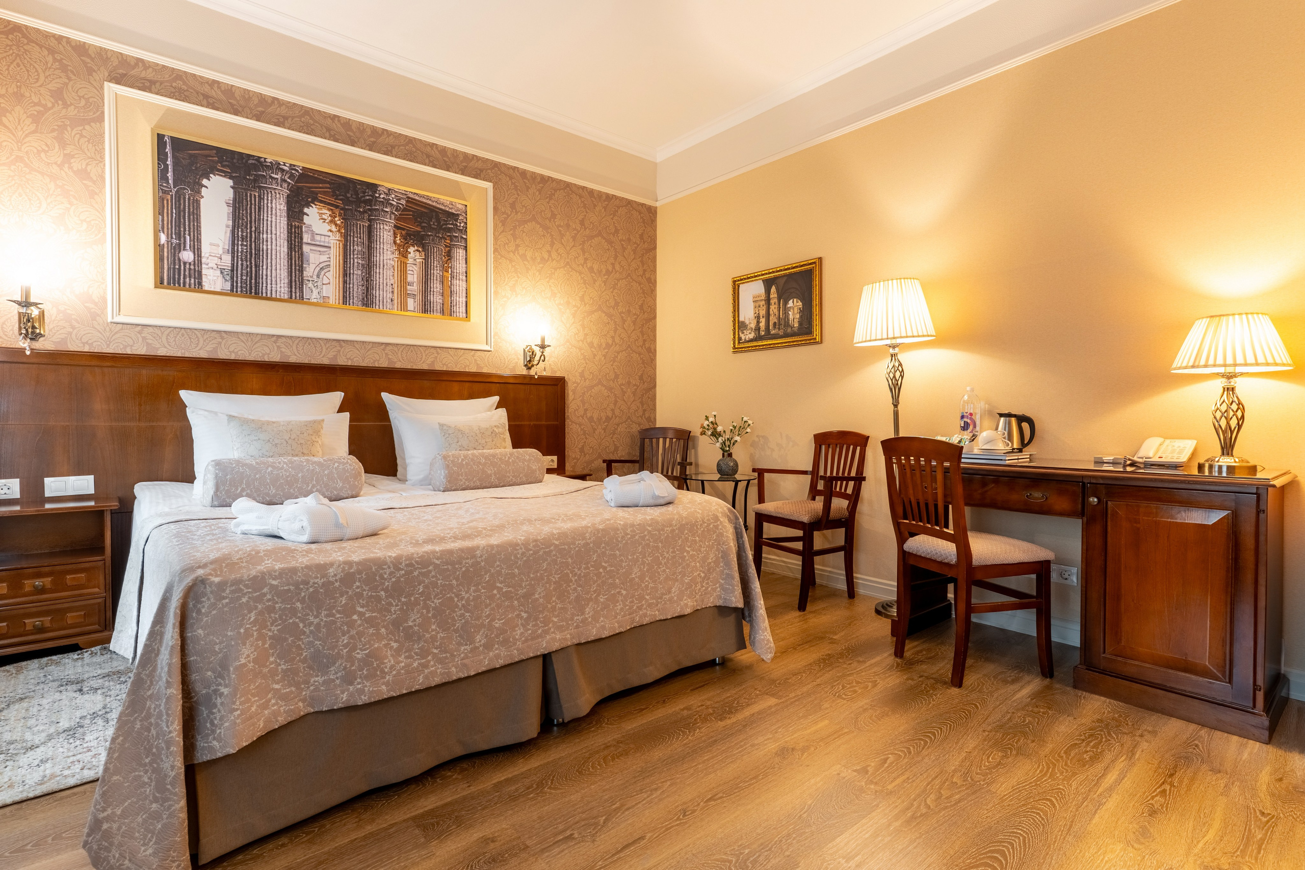 Интерьерная фотосъёмка отеля «Пётръ», Санкт-Петербург