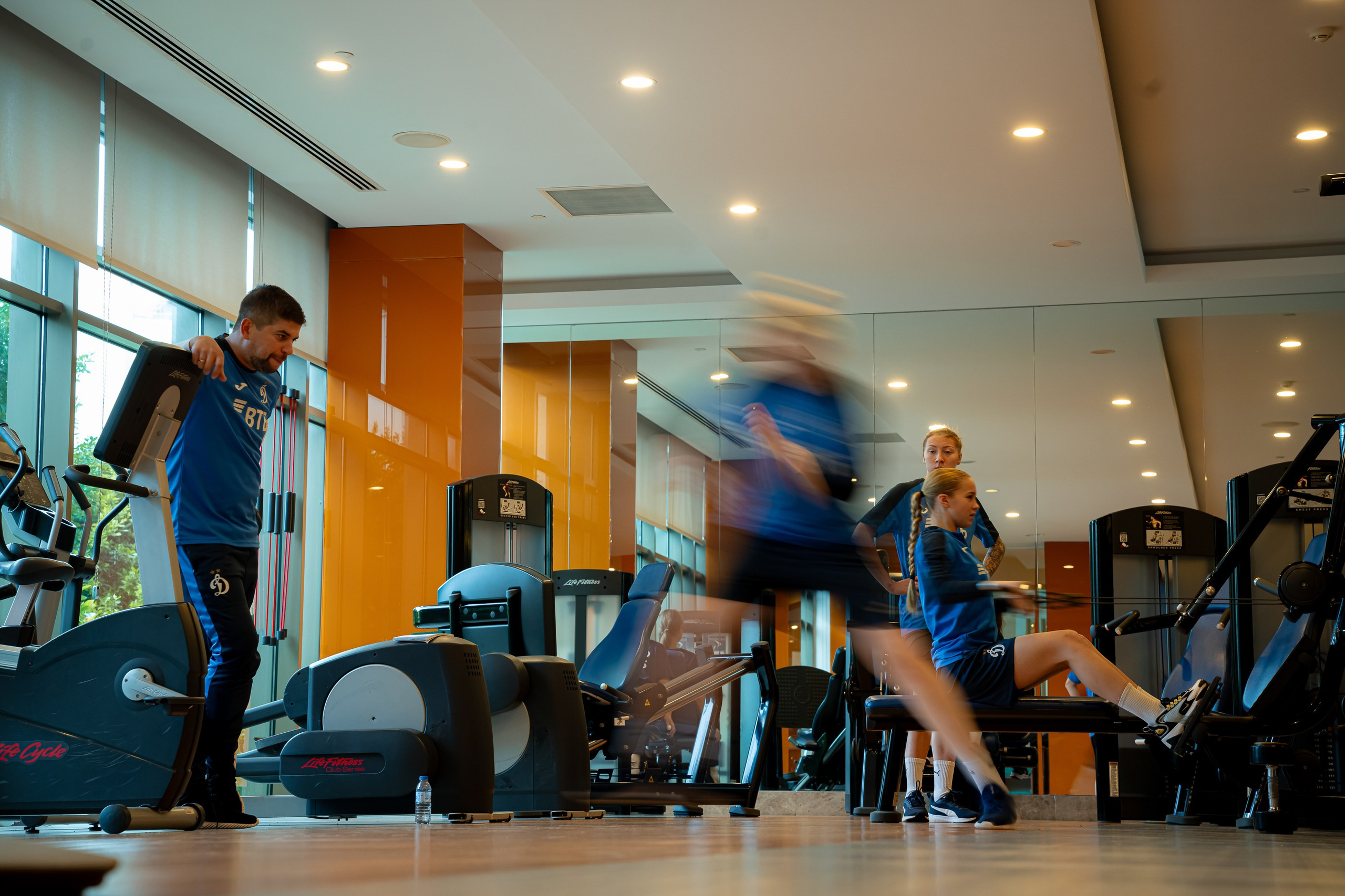 Dynamo women’s team training camp in Turkey, 2024. Фотограф Кирилл Сафонов