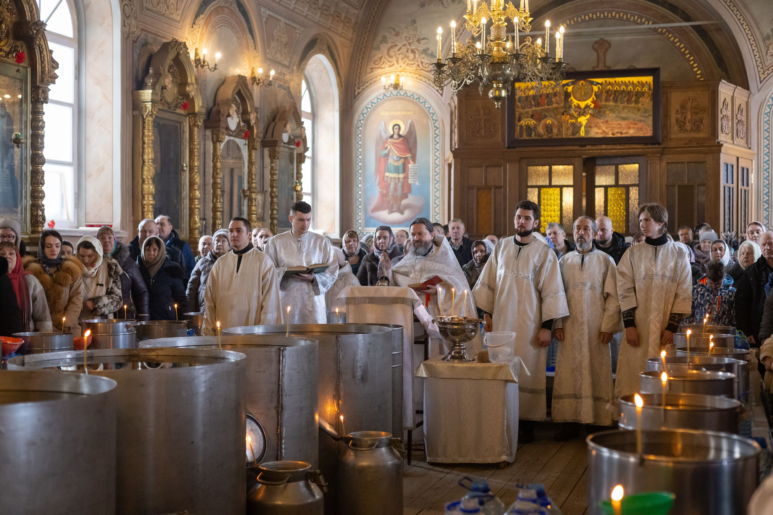 Крещение. Утренняя. Семейный и детский фотограф Анна Петракова