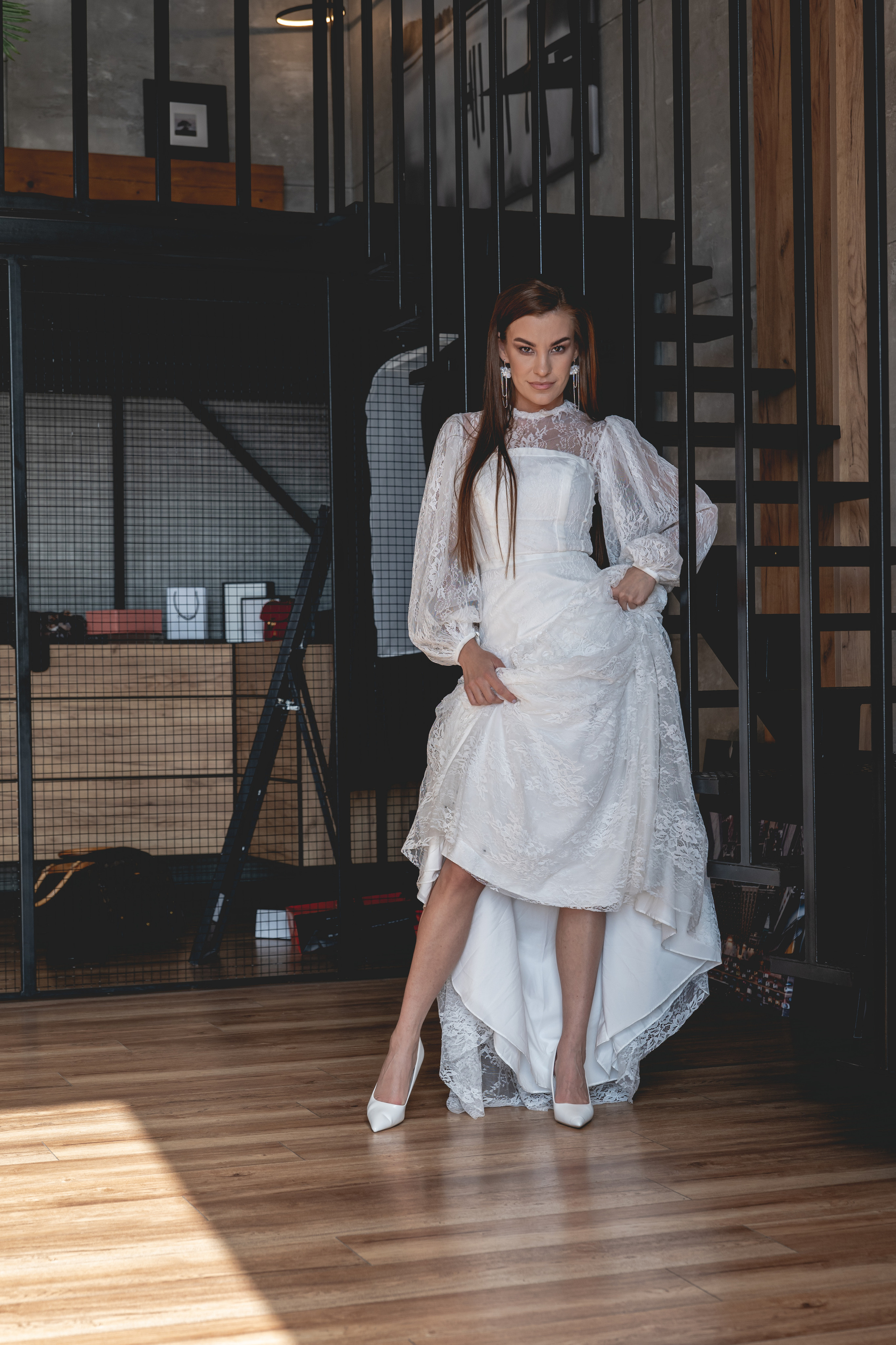 Кирилл и Наталья. Фотосессия в Спб в студии, фотограф Панютина Марина