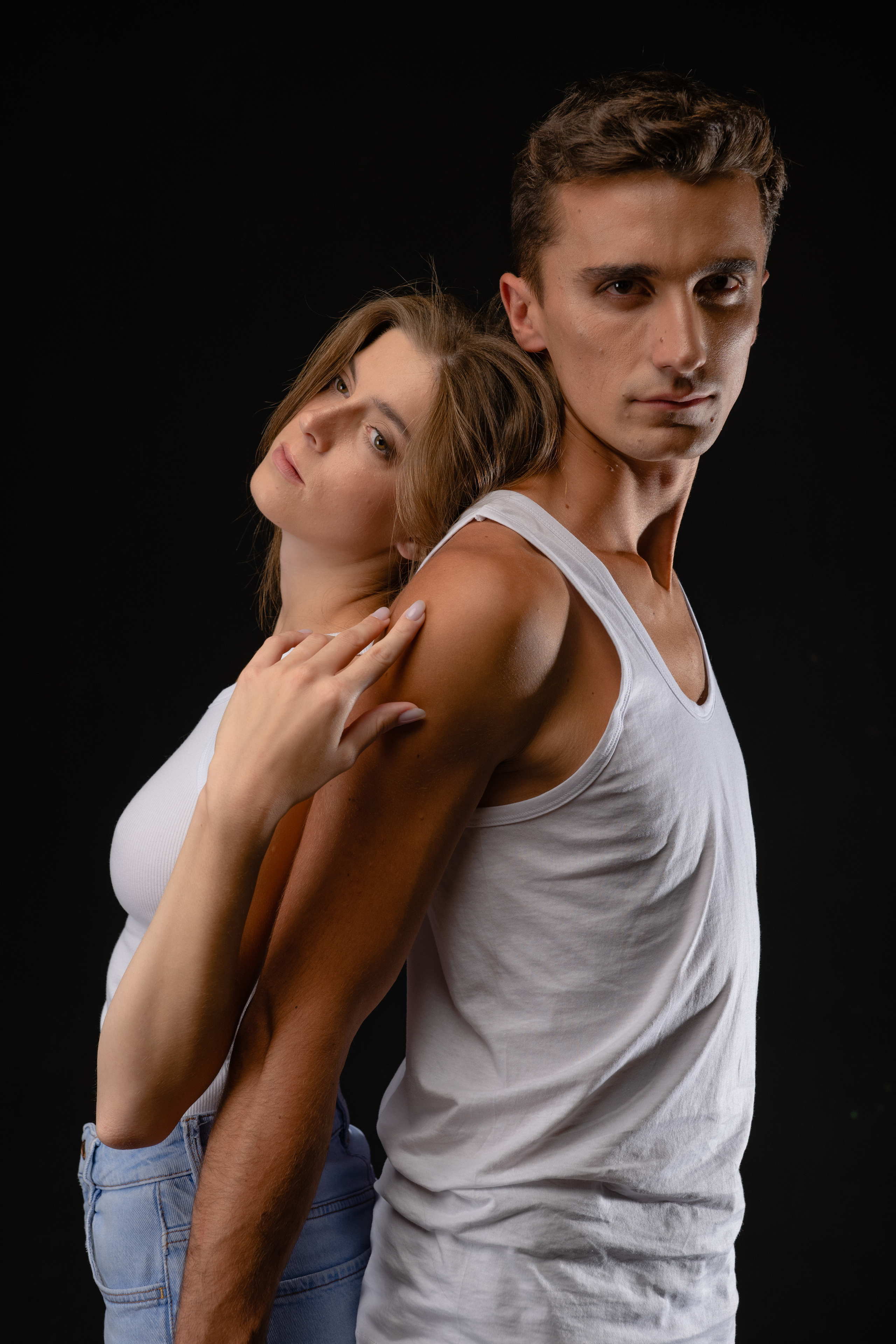 Павел и Лиля. Фотосессия в Спб в студии, фотограф Панютина Марина