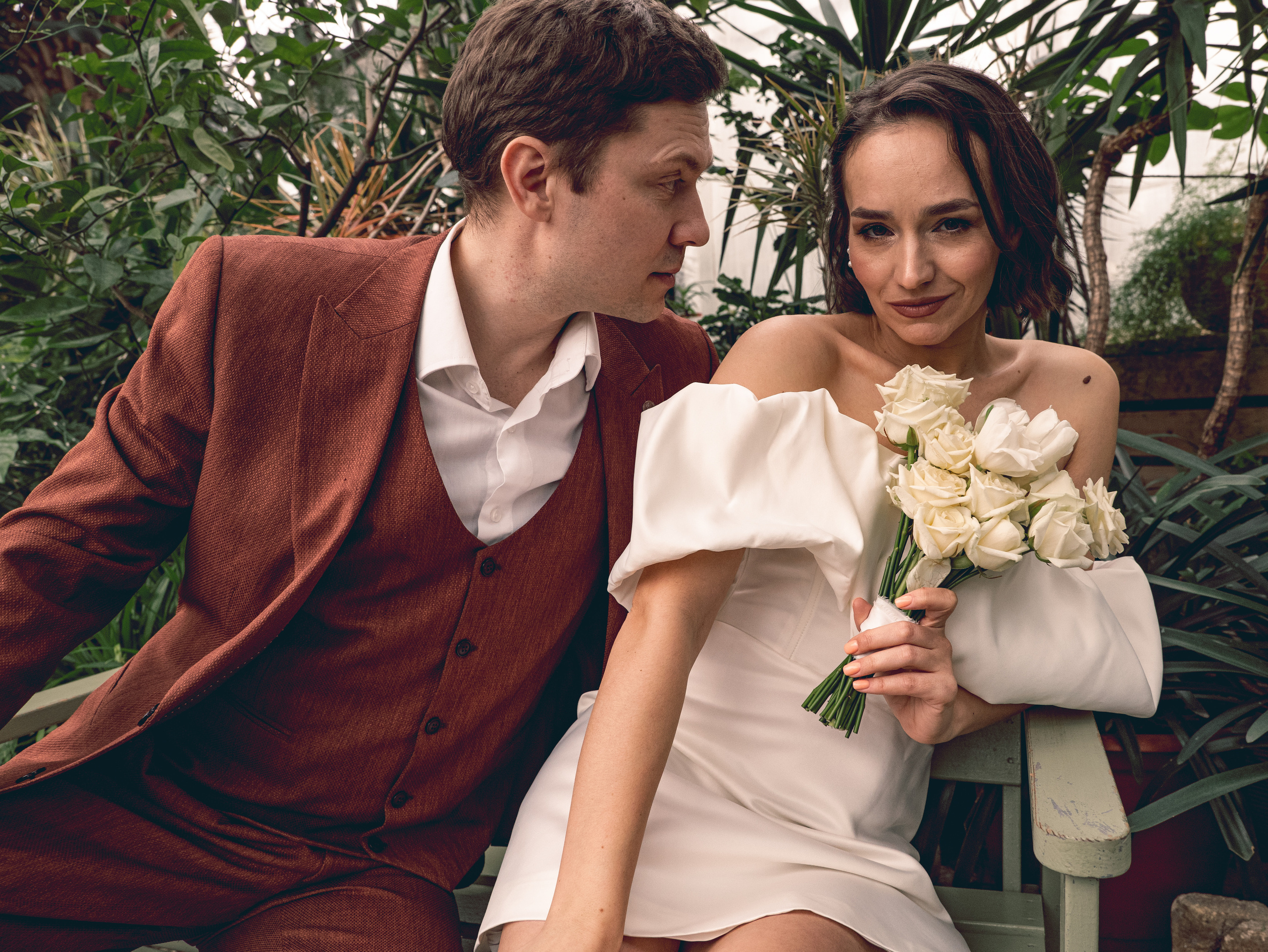 Валерия и Александр. Фотосессия в Спб в студии, фотограф Панютина Марина