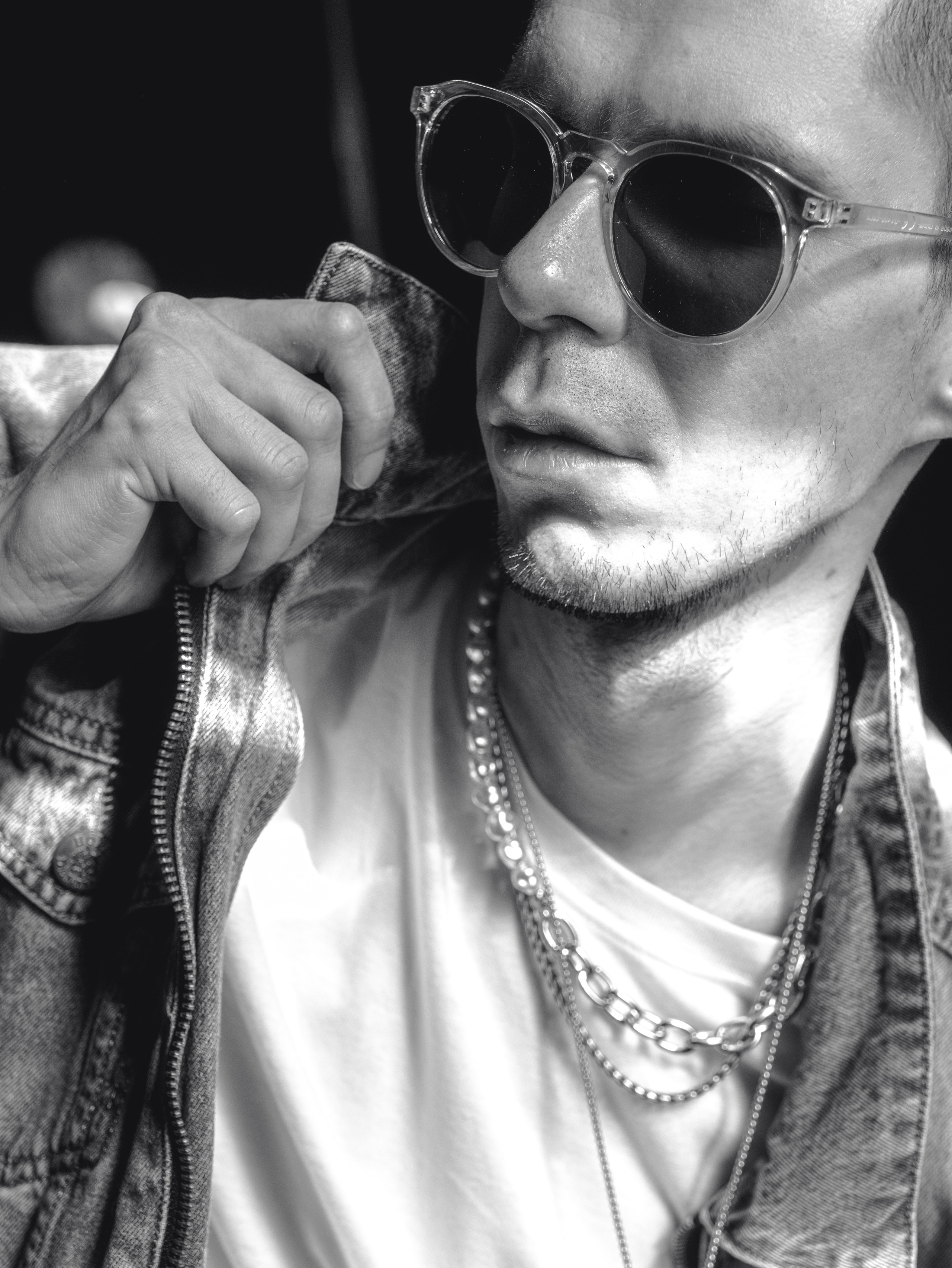 Семен. Фотосессия в черно-белом стиле. Фотосессия в Спб в студии, фотограф Панютина Марина