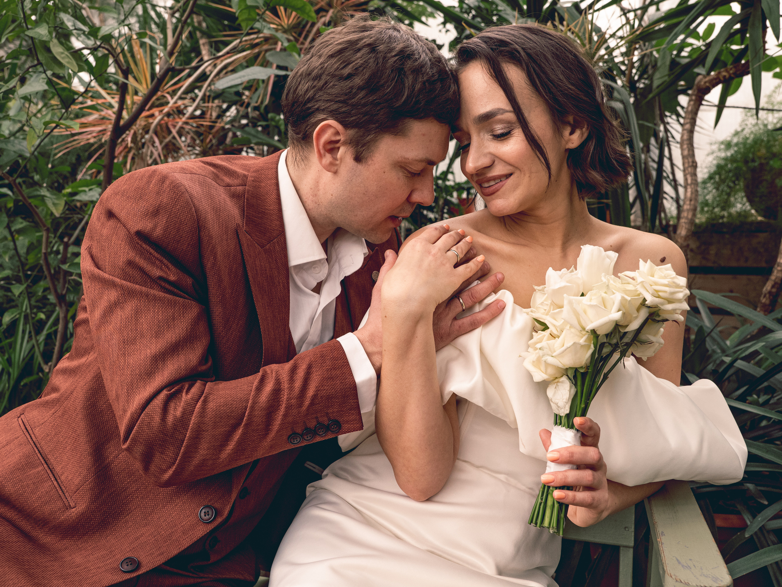 Валерия и Александр. Фотосессия в Спб в студии, фотограф Панютина Марина