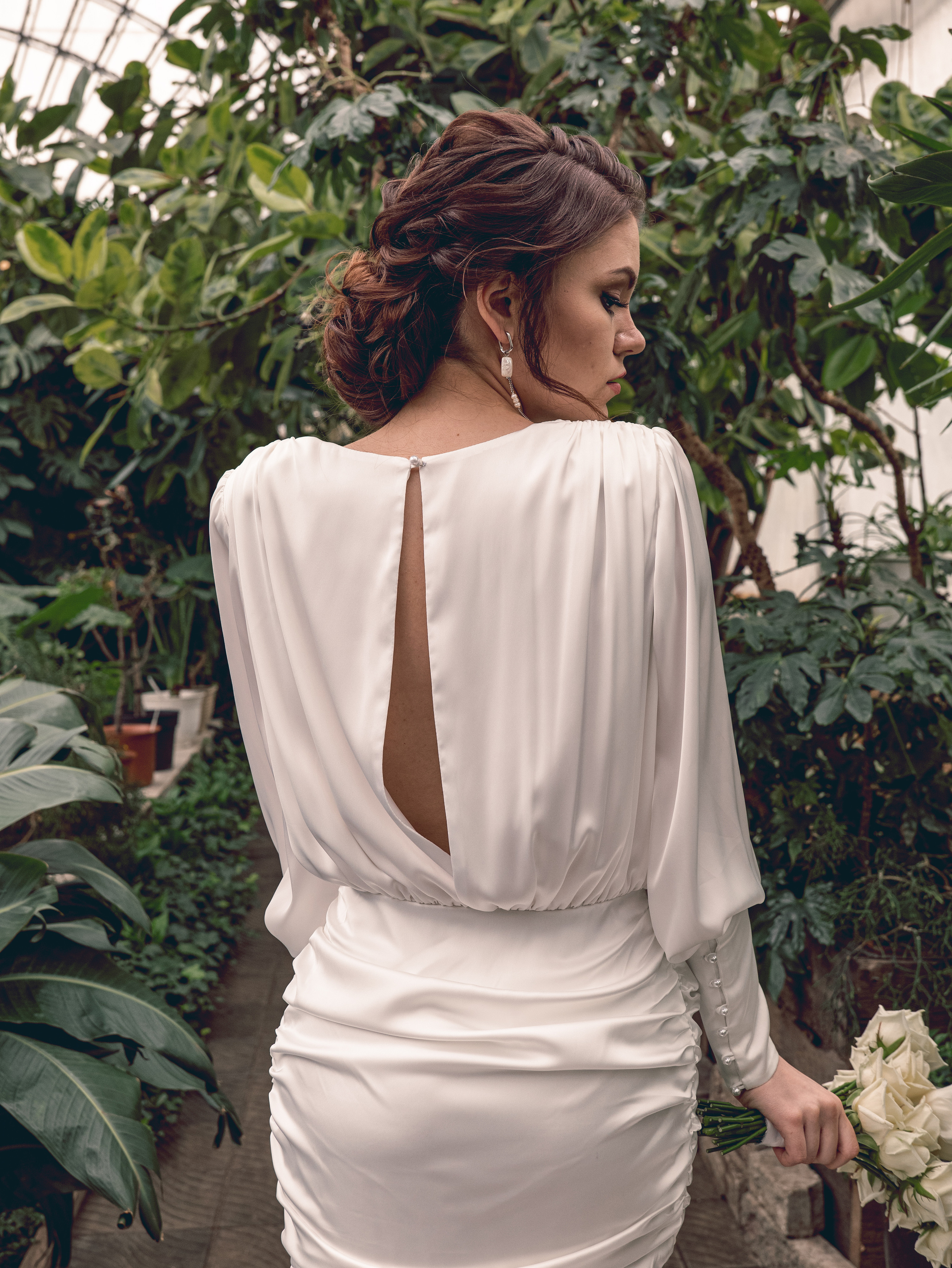 Дарья. Свадебный фотодень. Фотосессия в Спб в студии, фотограф Панютина Марина