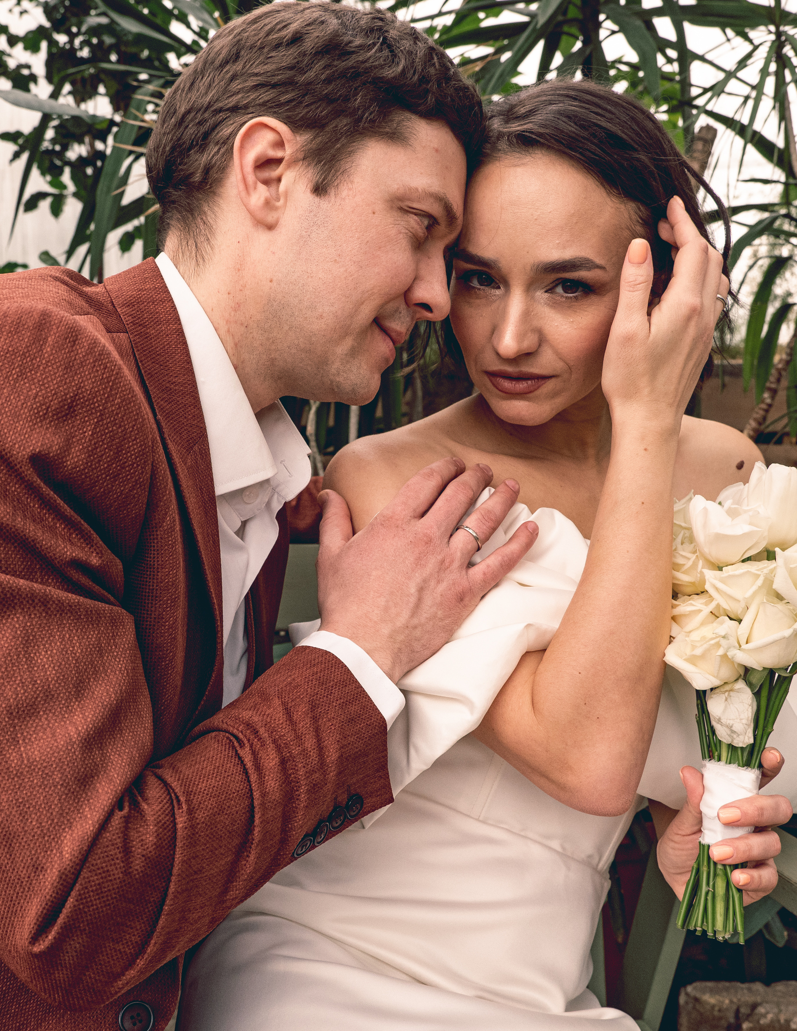 Валерия и Александр. Фотосессия в Спб в студии, фотограф Панютина Марина