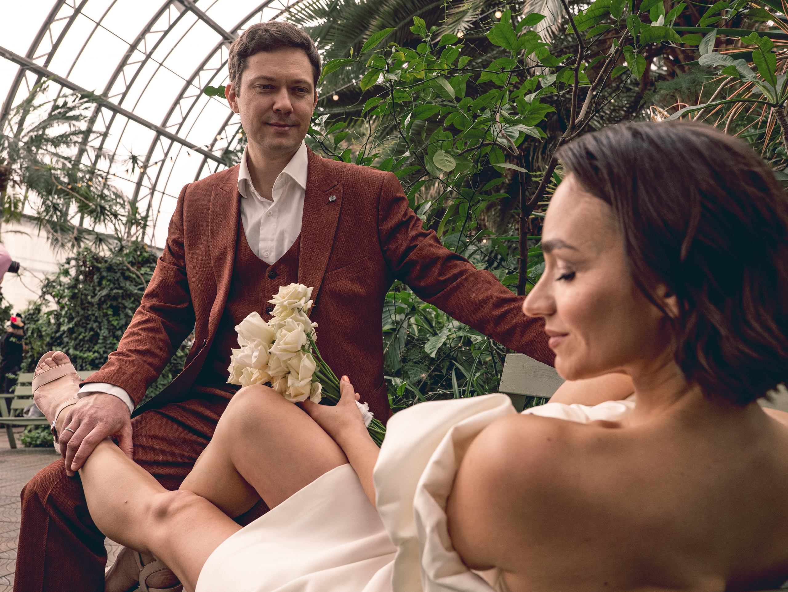 Валерия и Александр. Фотосессия в Спб в студии, фотограф Панютина Марина