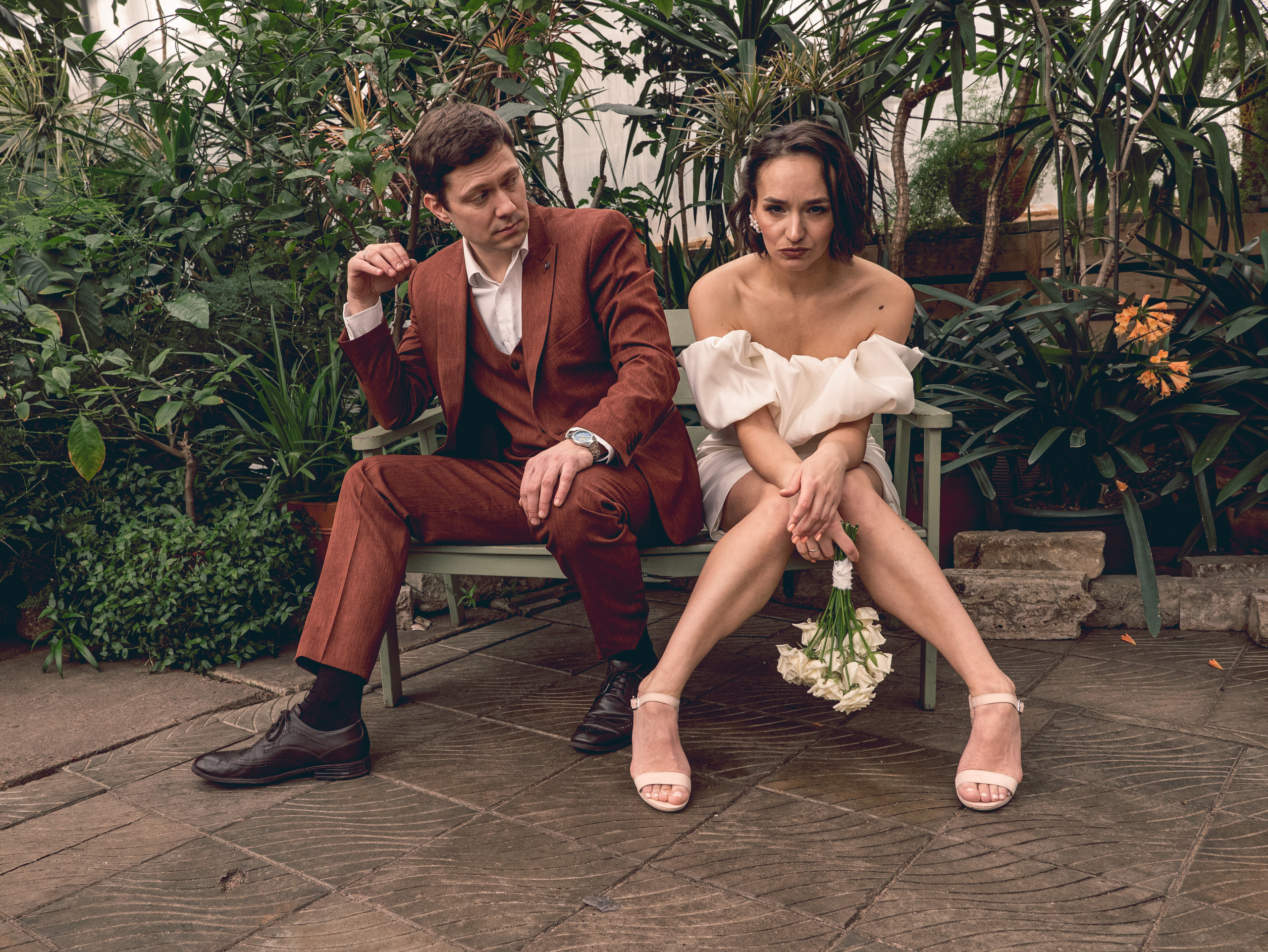 Валерия и Александр. Фотосессия в Спб в студии, фотограф Панютина Марина