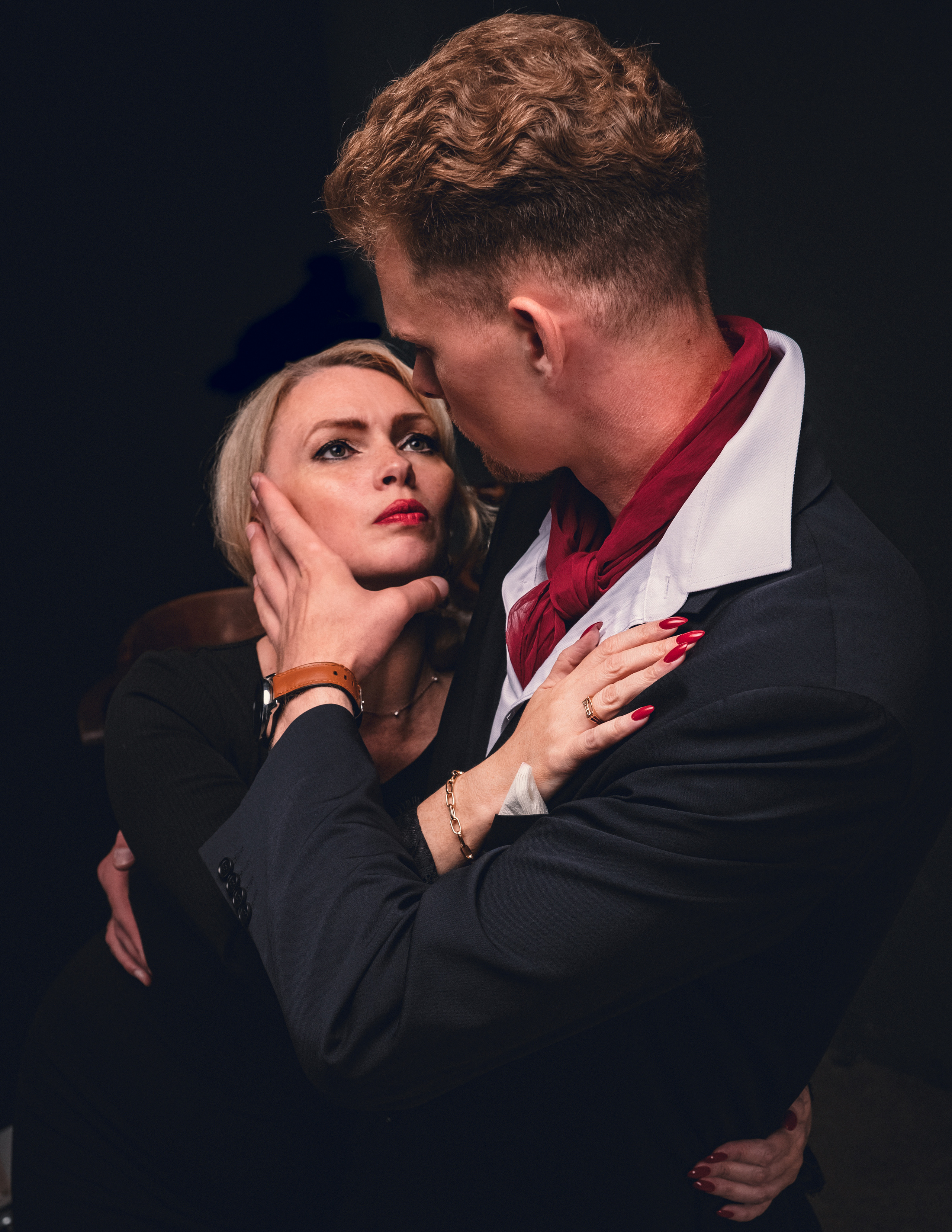 Тайная встреча. Фотосессия в Спб в студии, фотограф Панютина Марина