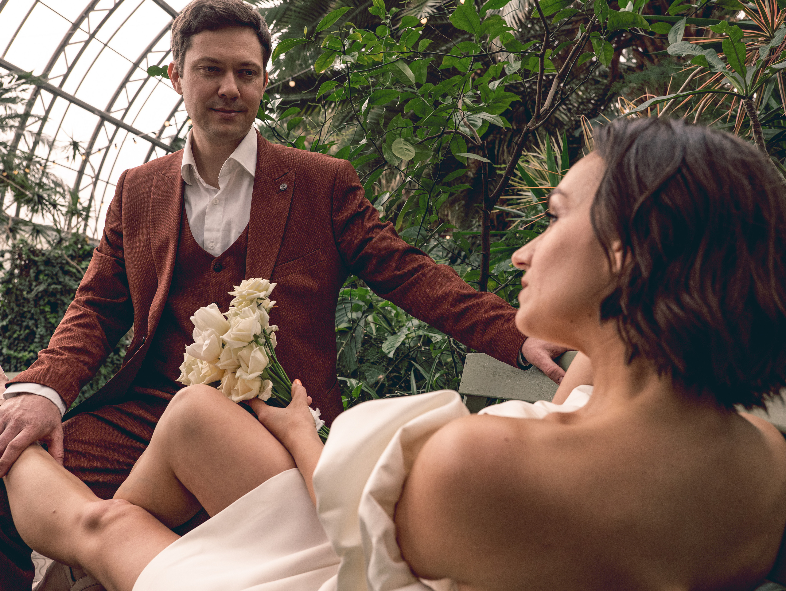 Валерия и Александр. Фотосессия в Спб в студии, фотограф Панютина Марина